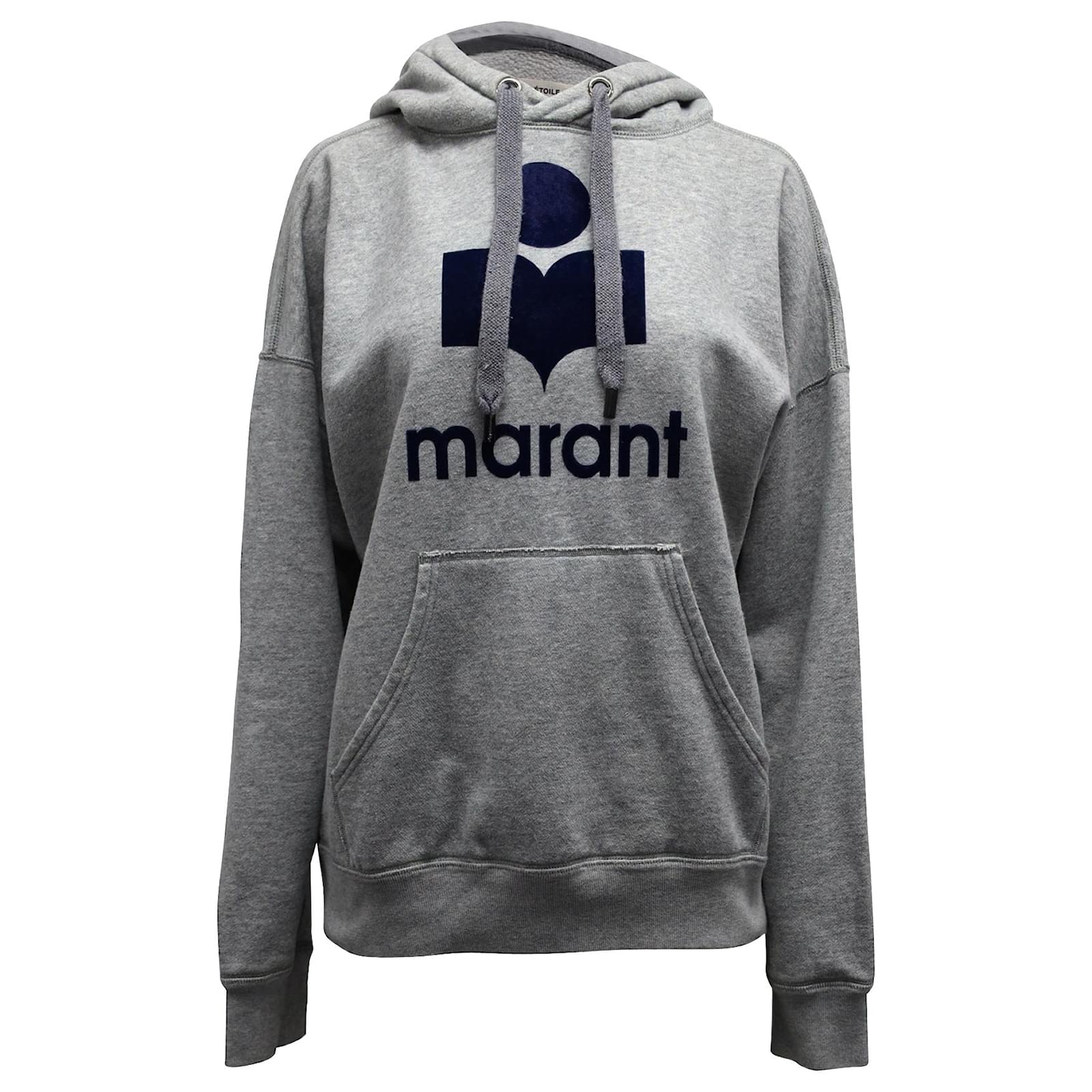 Isabel Marant Etoile Moby Hoodie Sweatshirt in Grey Cotton ref.730557 -  Joli Closet