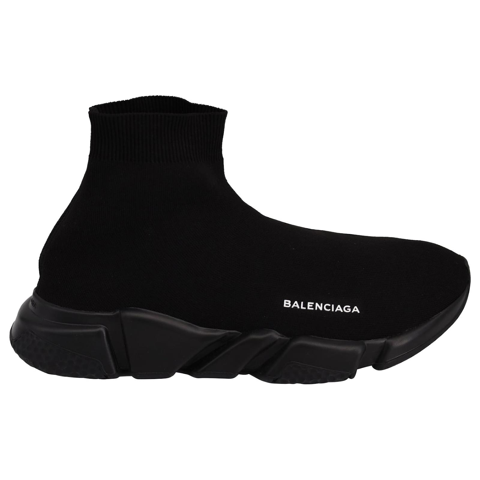 Zapatillas deportivas Balenciaga Speed en poliestireno negro Poliéster ref.730617 - Joli