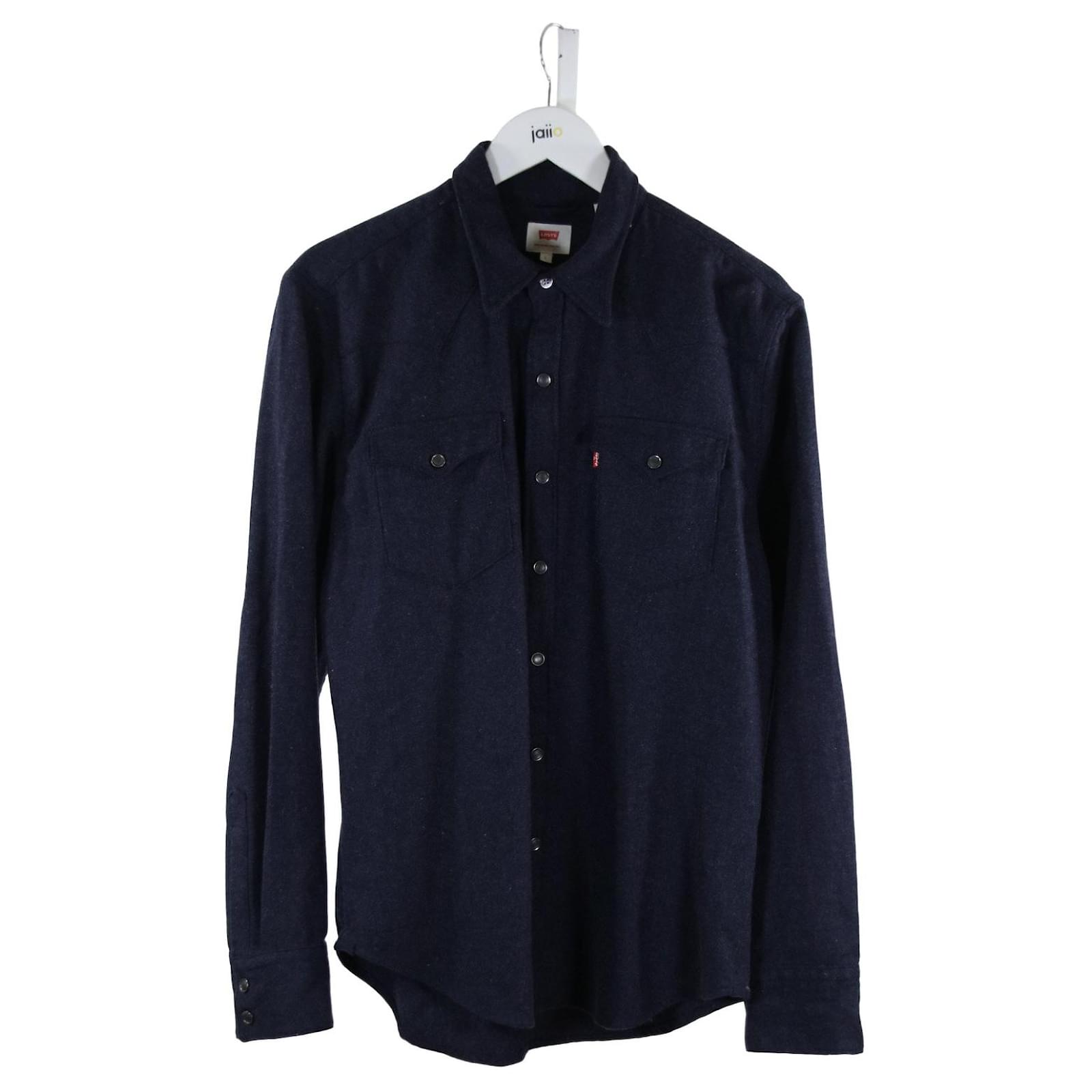 levis wool shirt