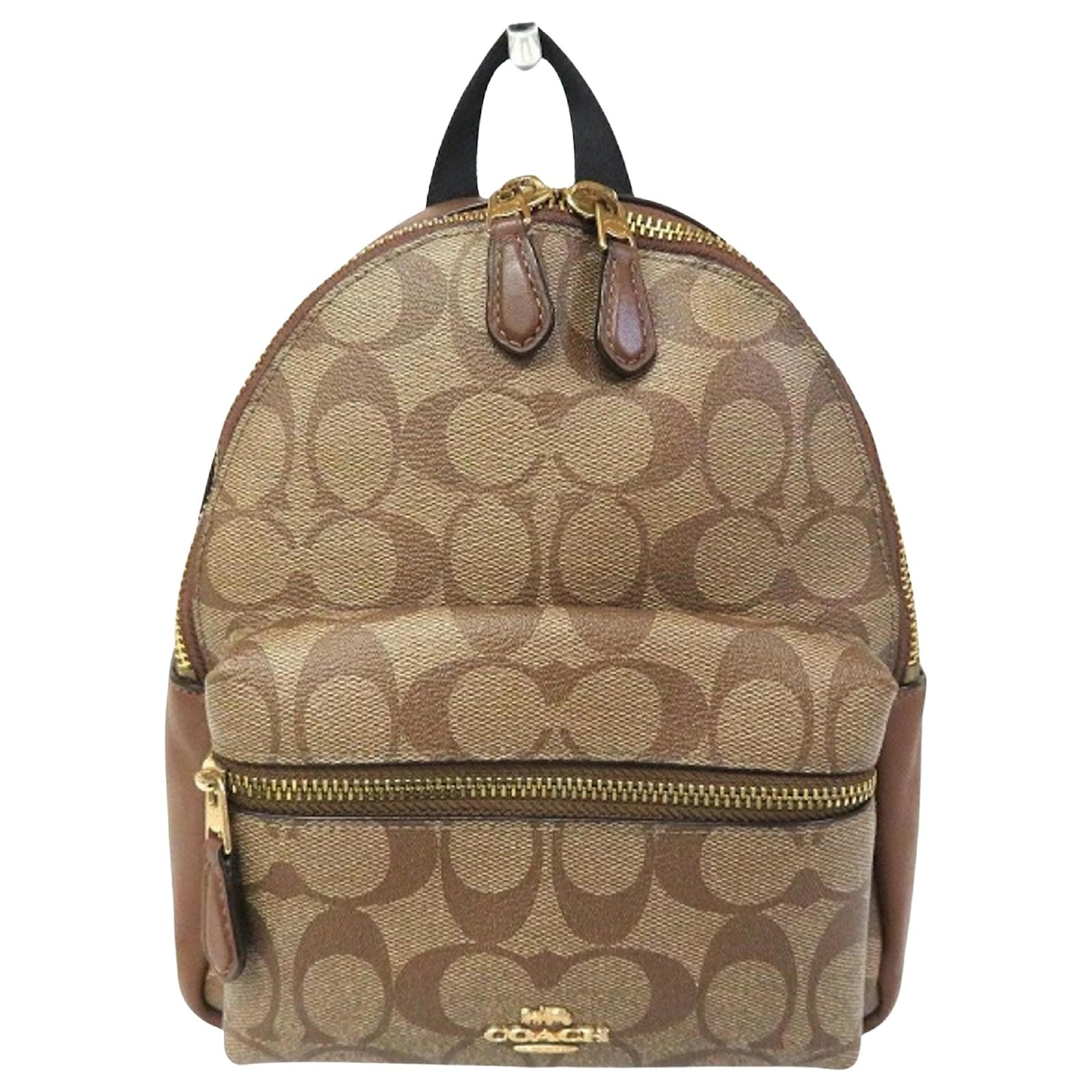 Coach Signature Brown Cloth ref.731577 - Joli Closet