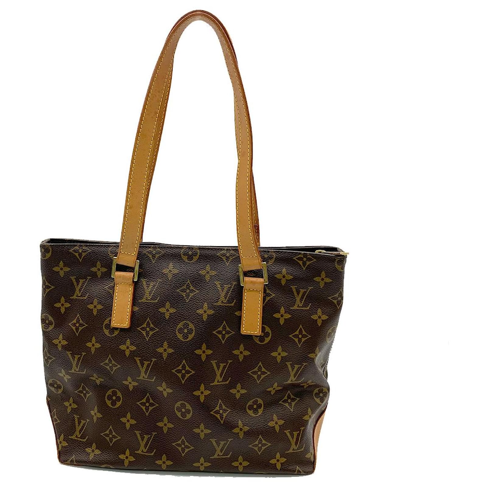 LOUIS VUITTON Monogram Canvas Cabas Piano Tote Bag - The Purse Ladies