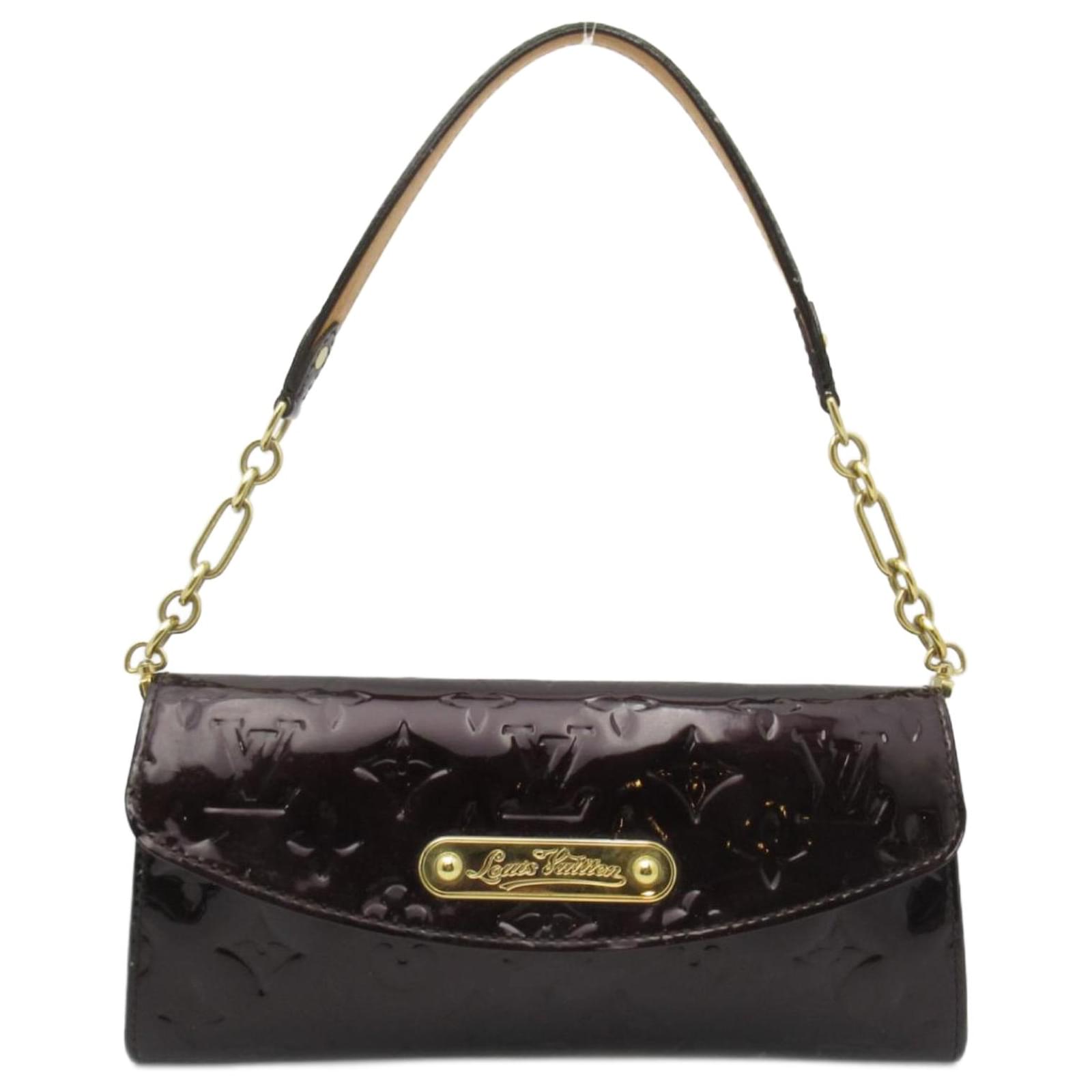 Louis Vuitton Sunset Boulevard Monogram Vernis Patent Leather Top Handle  Bag on SALE