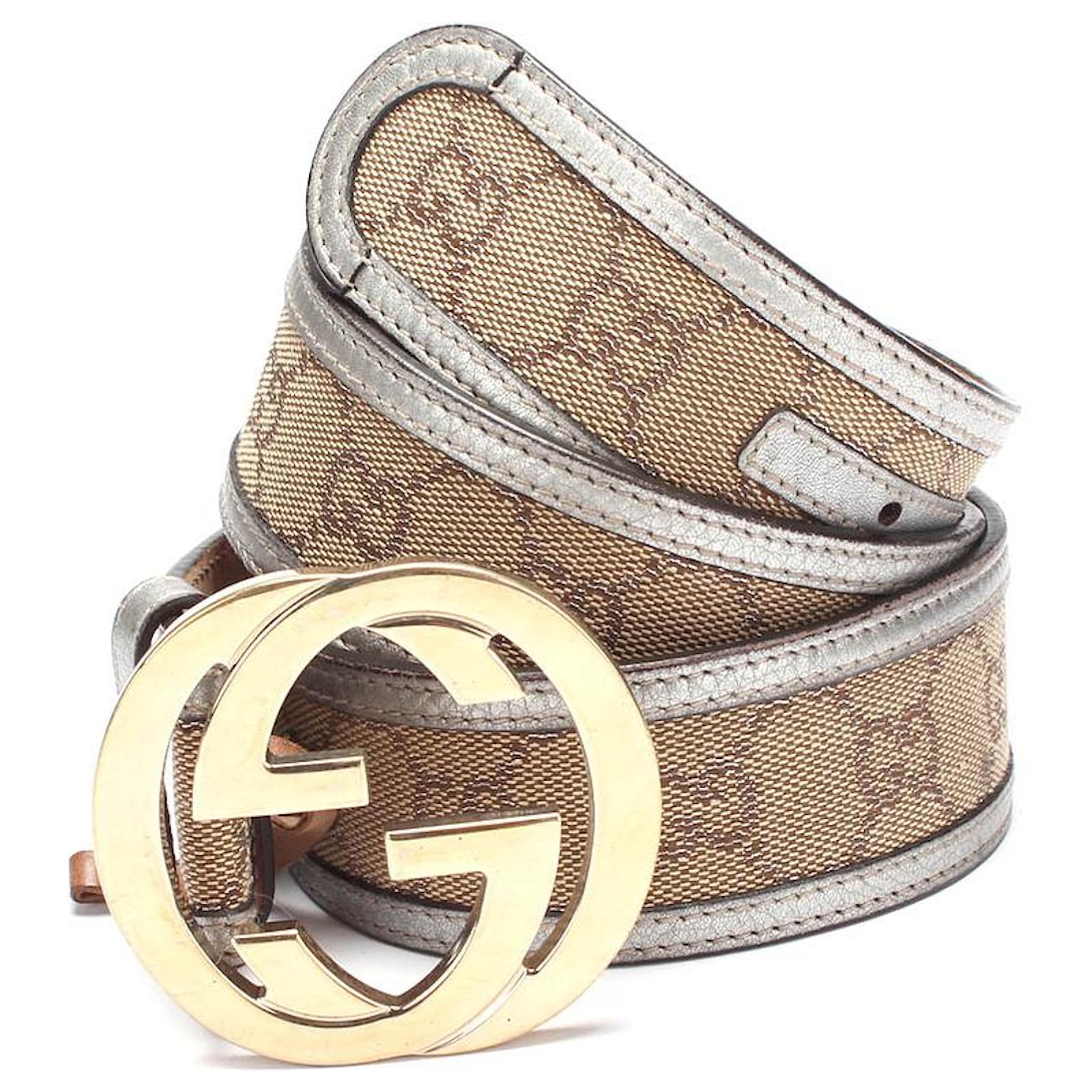 Gucci, Accessories, Gucci Monogram Belt