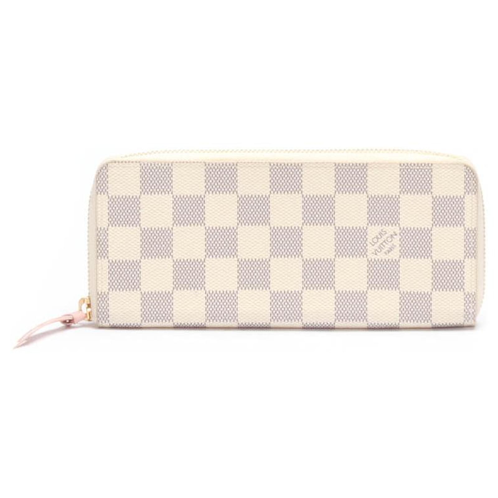 Louis Vuitton Damier Azur Pattern Clemence Wallet