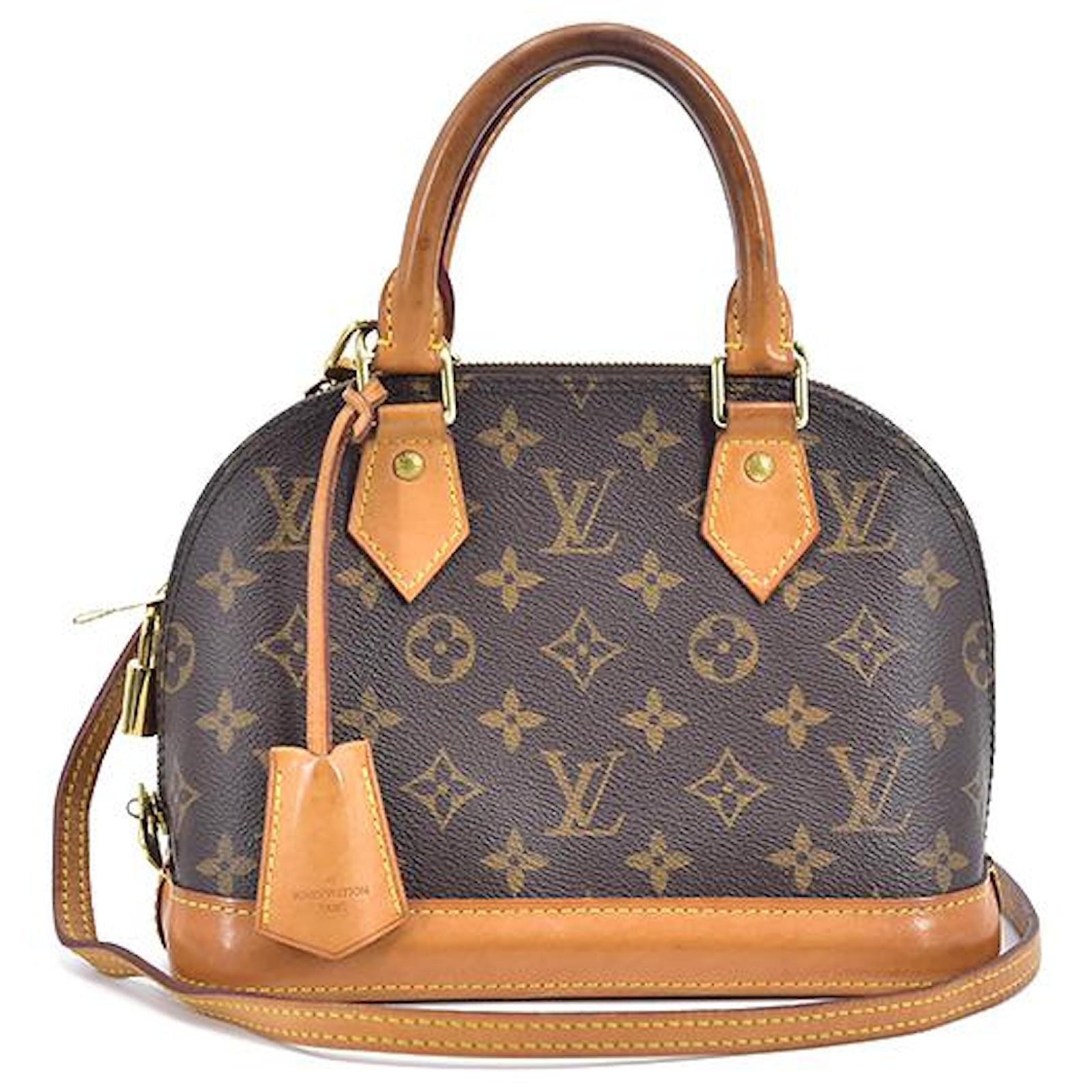 Louis Vuitton Alma BB Monogram Canvas Shoulder Bag