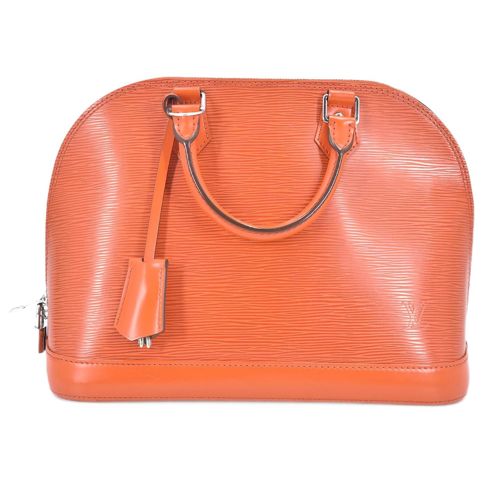Louis Vuitton Epi Alma PM Orange Pony-style calfskin ref.734666 - Joli  Closet