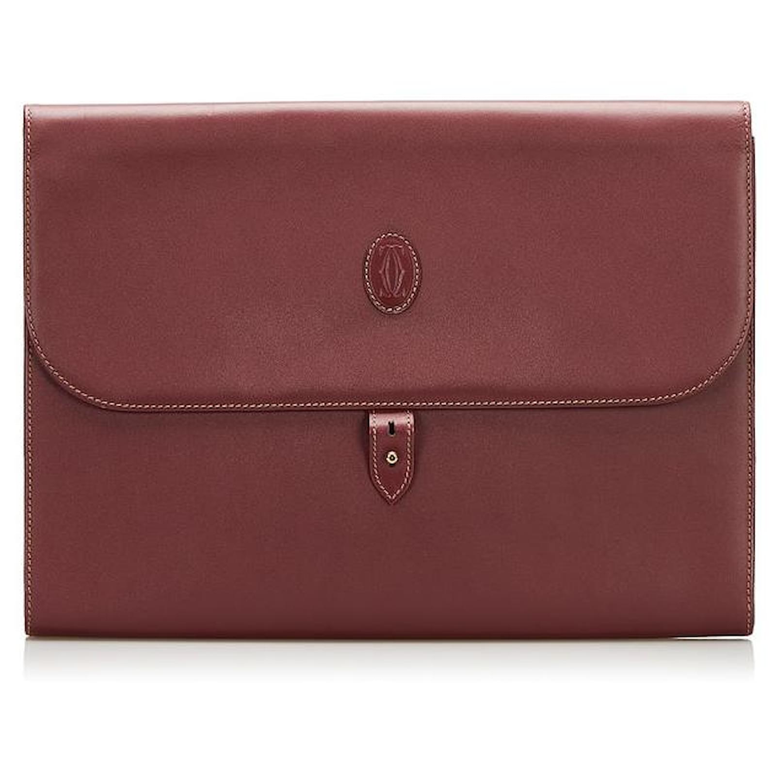 Pochette porte-documents Must de Cartier Cuir Veau façon poulain