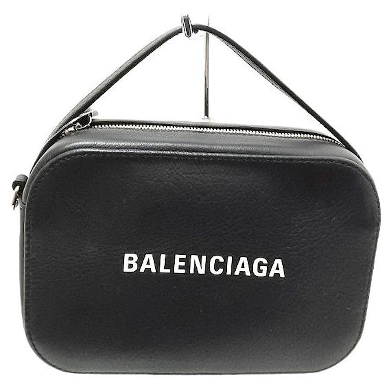 Balenciaga Everyday Small Camera Bag - White Crossbody Bags
