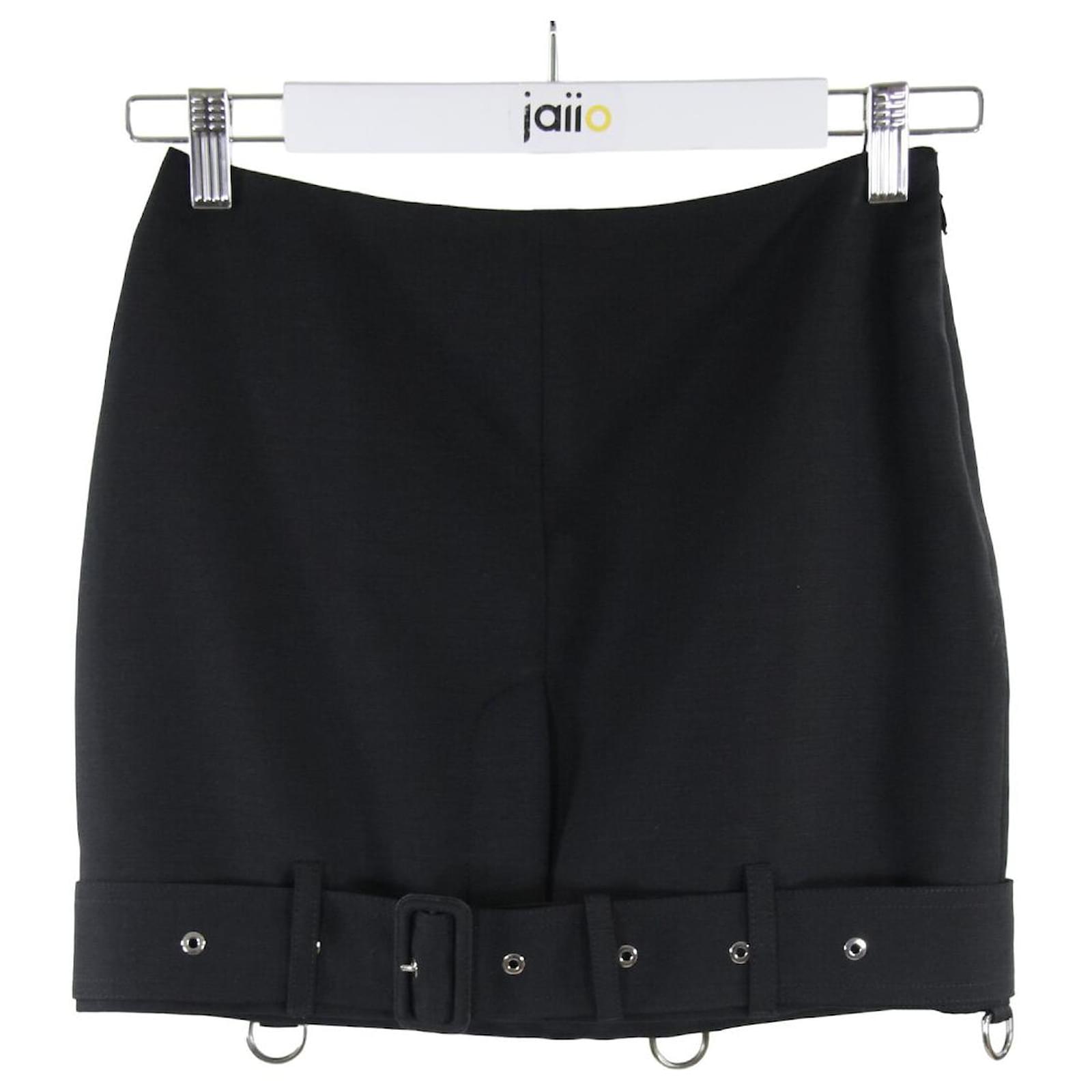 Burberry skirt 34 Black Wool ref.736444 Joli Closet