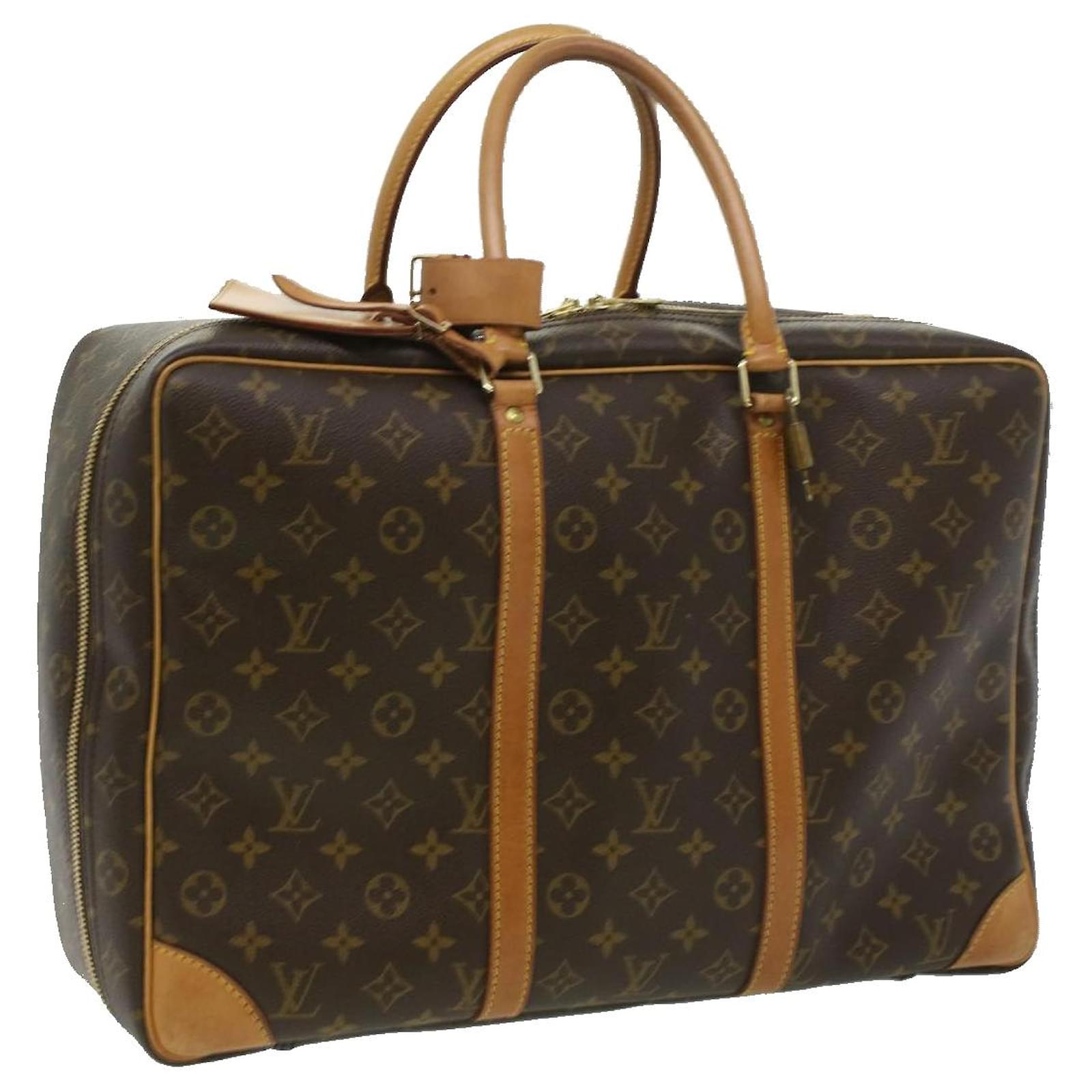 Louis Vuitton Sirius Dark brown Cloth ref.317736 - Joli Closet