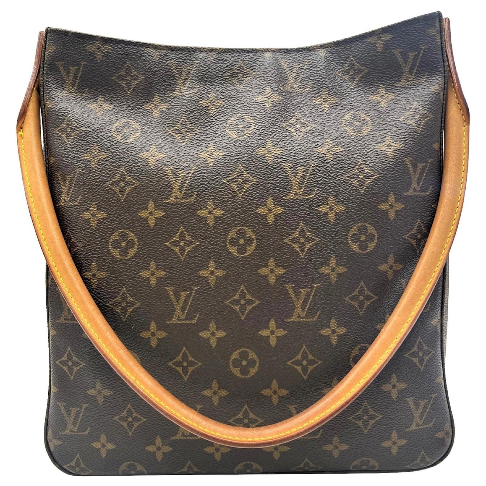 Louis Vuitton Looping GM Brown Cloth ref.738104 - Joli Closet