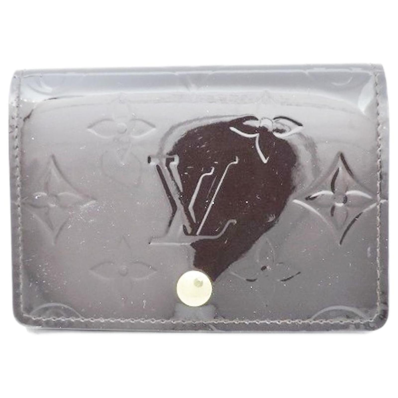 Louis Vuitton Enveloppe Carte de visite Brown Patent leather ref.738344 -  Joli Closet