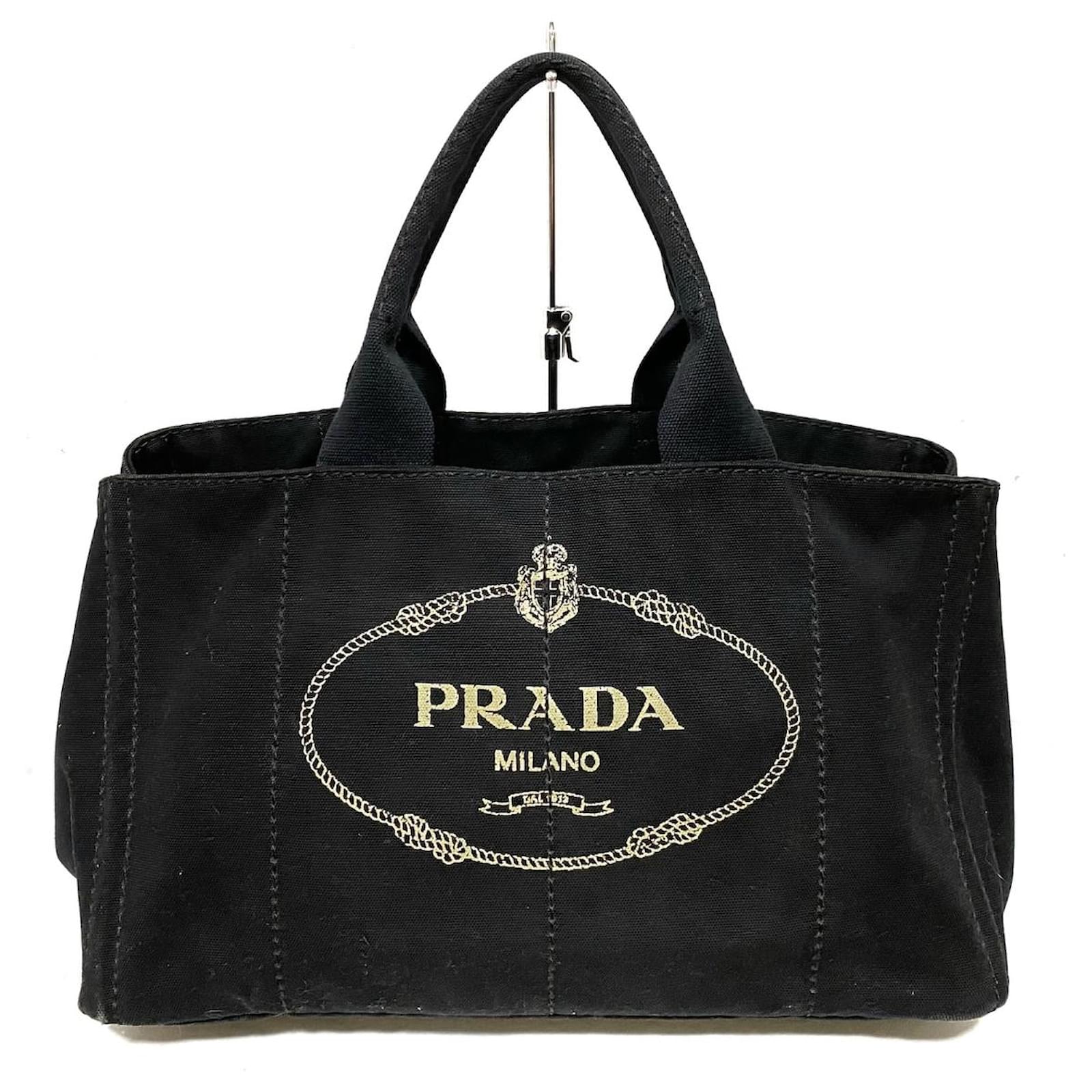 Prada Canapa Black Cloth ref.738540 - Joli Closet