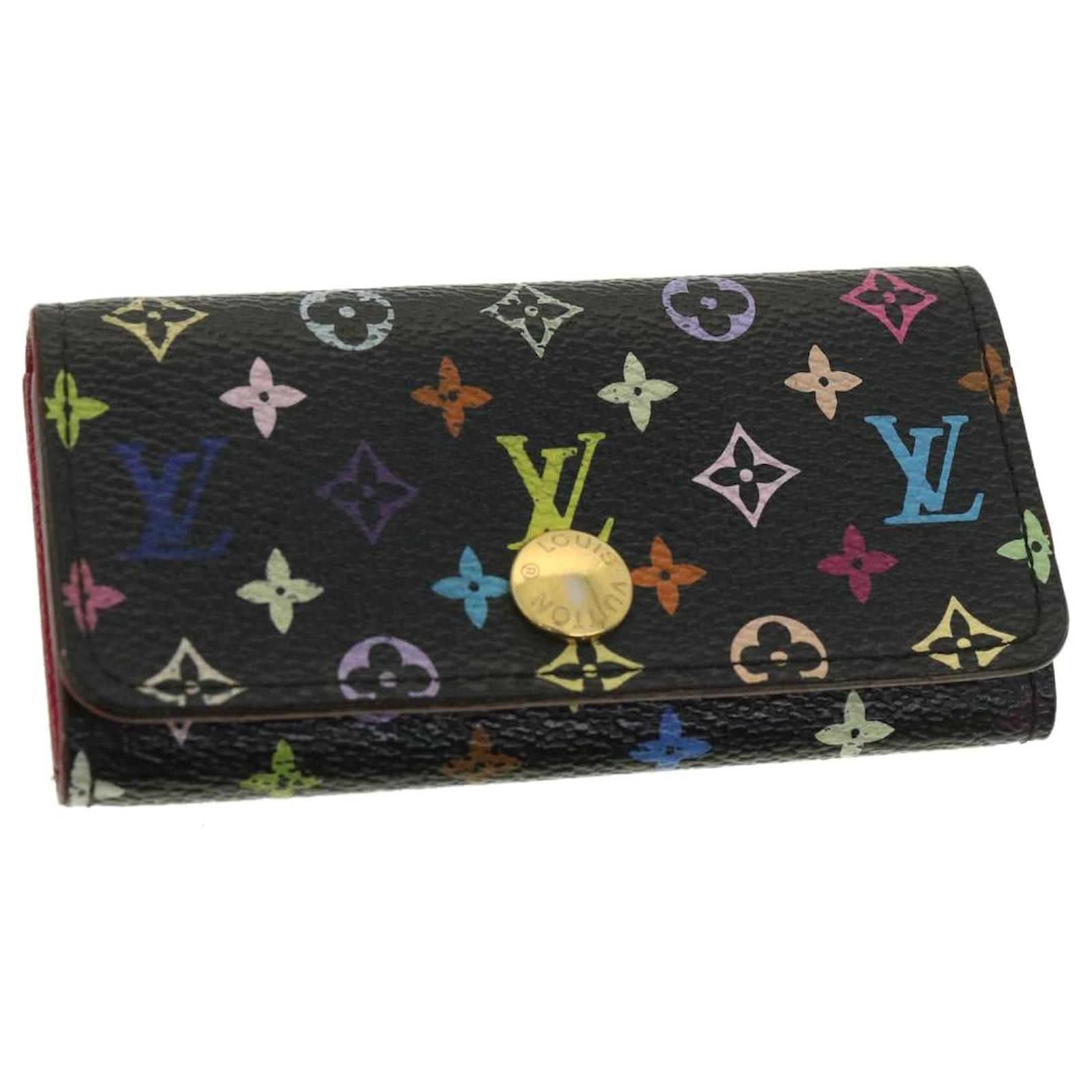 LOUIS VUITTON Monogram Empreinte Multicles 6 Astuccio portachiavi nero  M64421 LV Aut 17194 Tela ref.288240 - Joli Closet