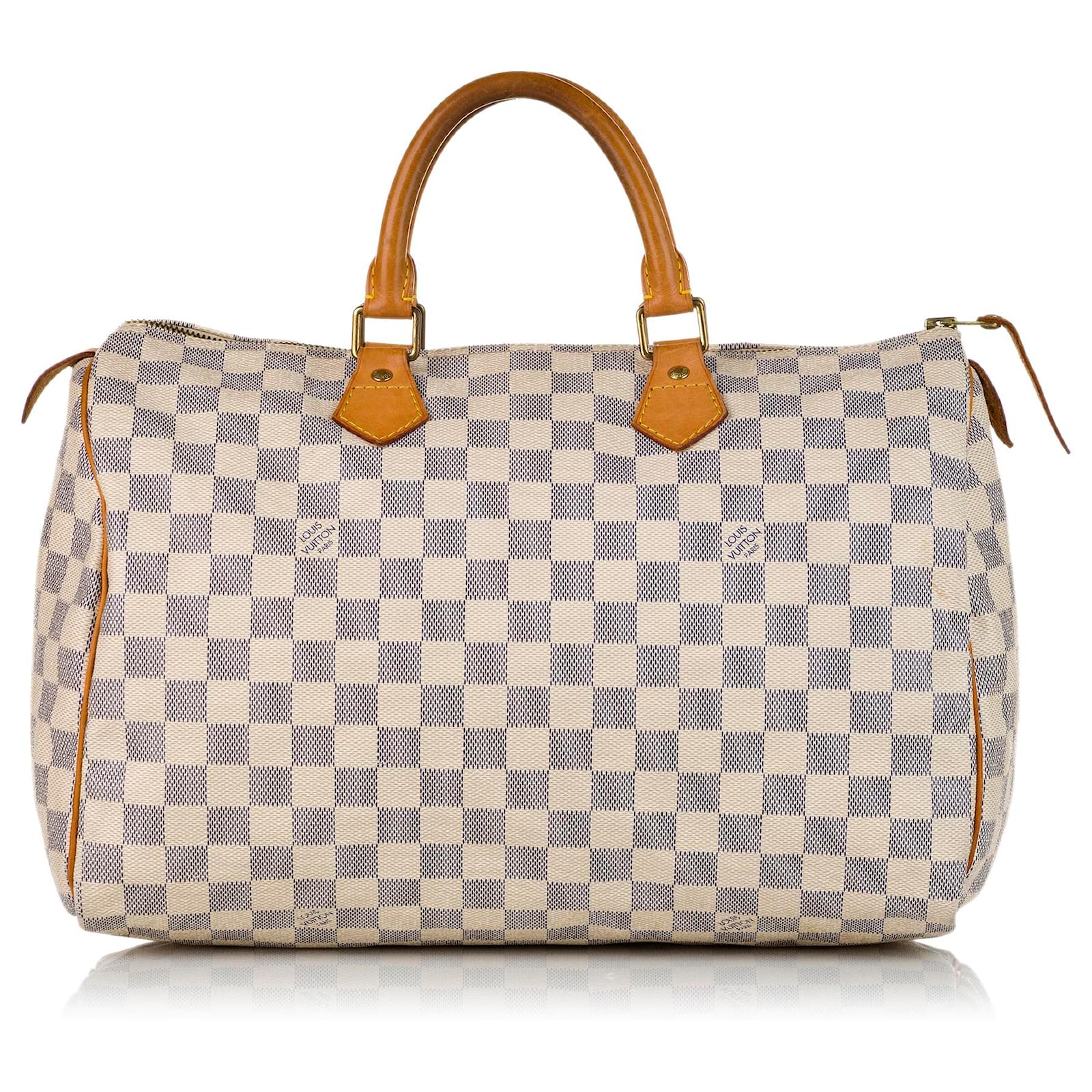 Louis Vuitton, Bags, Speedy 35 Azur