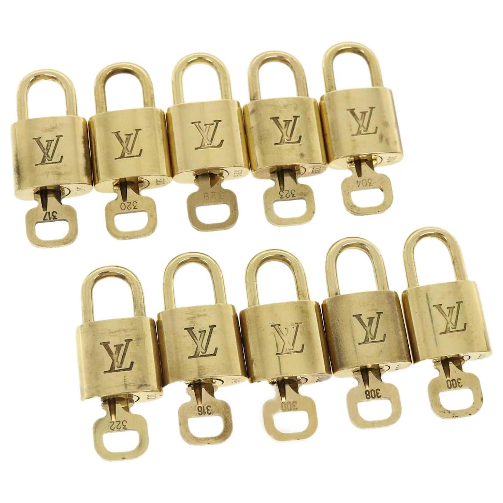 Louis Vuitton, Bags, Lv Gold Lock Key 322