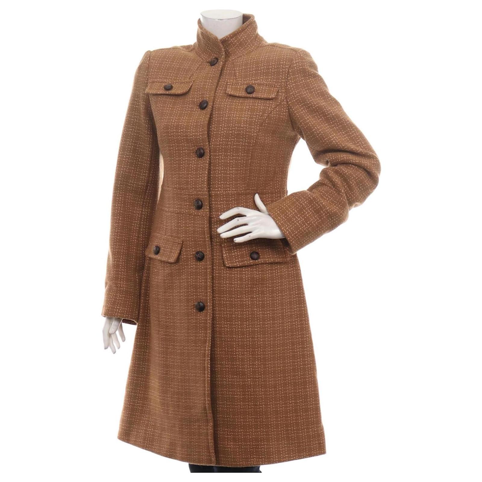 Manteau William Hunt Savile Row – Tweed Laine, Marron, Taille M, Chasse