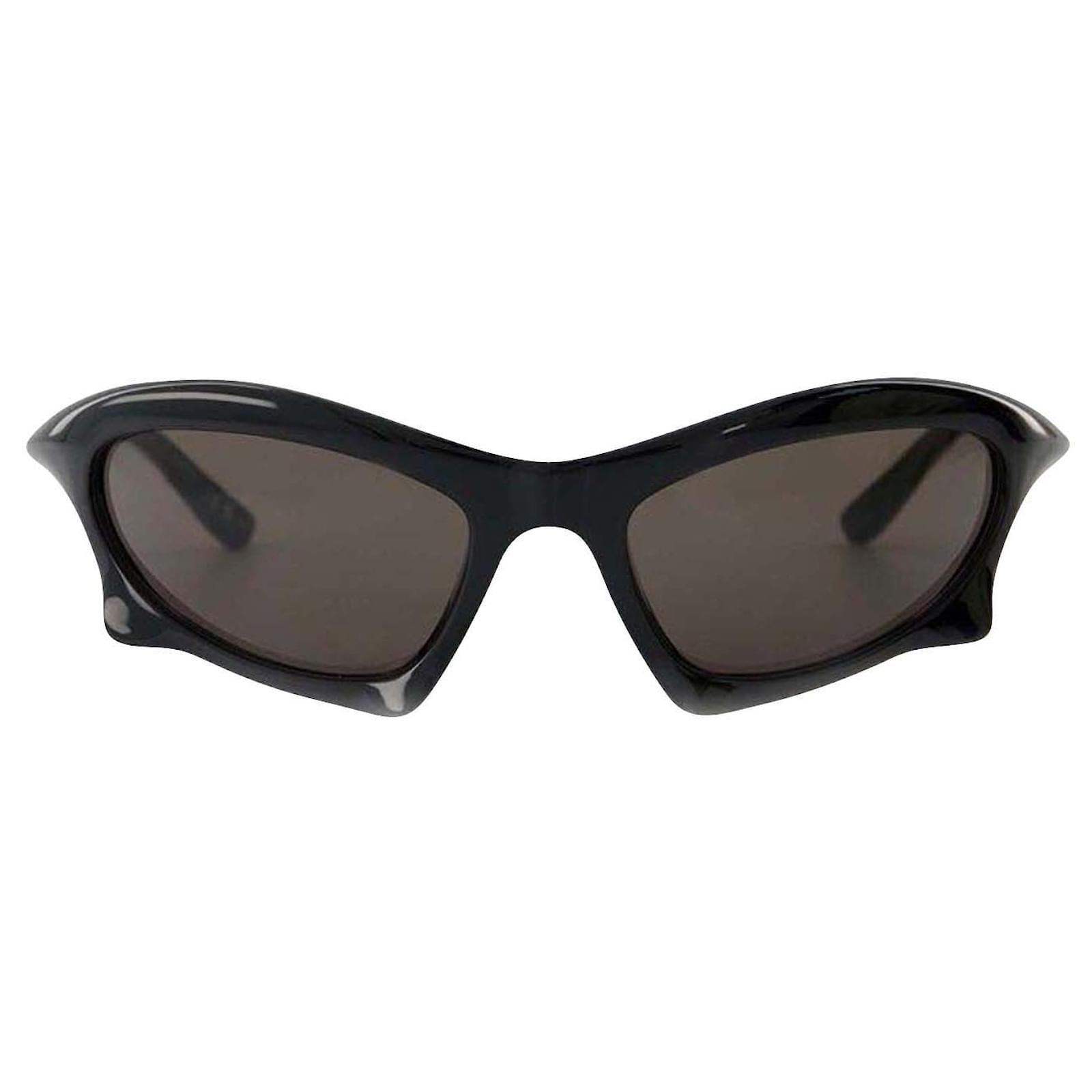 Balenciaga Sunglasses in Black/Green Bio Injection ref.744349 - Joli Closet