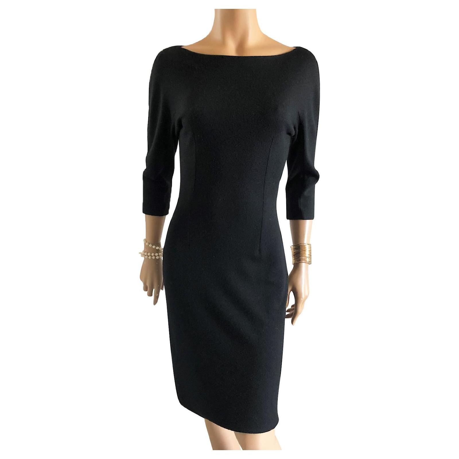 Gucci Abiti Nero Lana Joli Closet