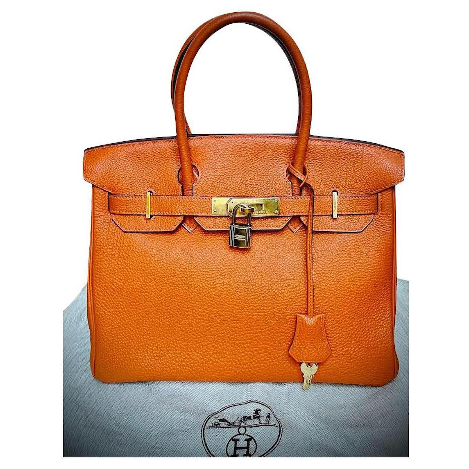 Hermes Iconic Women's Bag Handbag Togo Leather Birkin 40 Sac