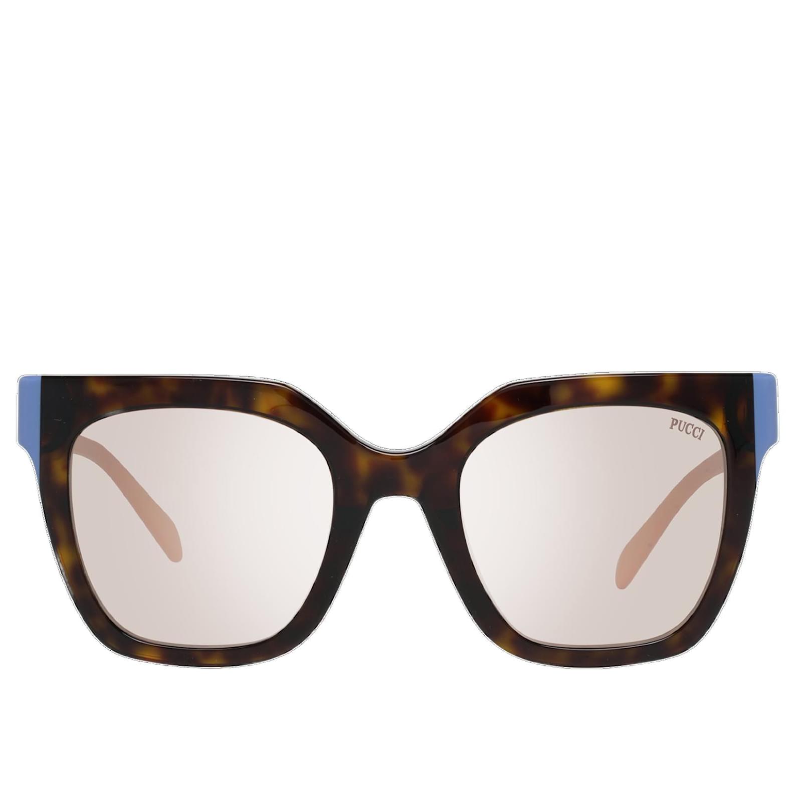 Emilio Pucci Brown Sunglasses