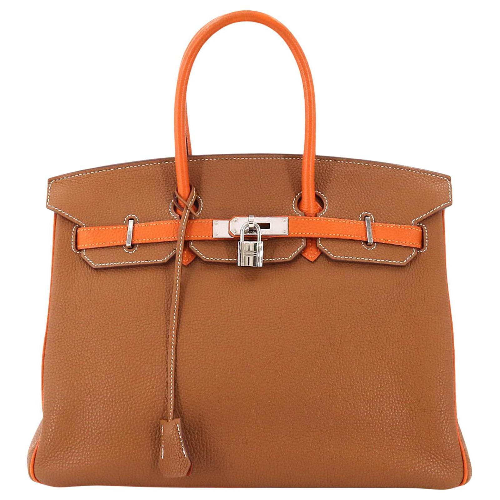 Hermès HERMES BIRKIN 35 Brown Leather ref.746736 - Joli Closet