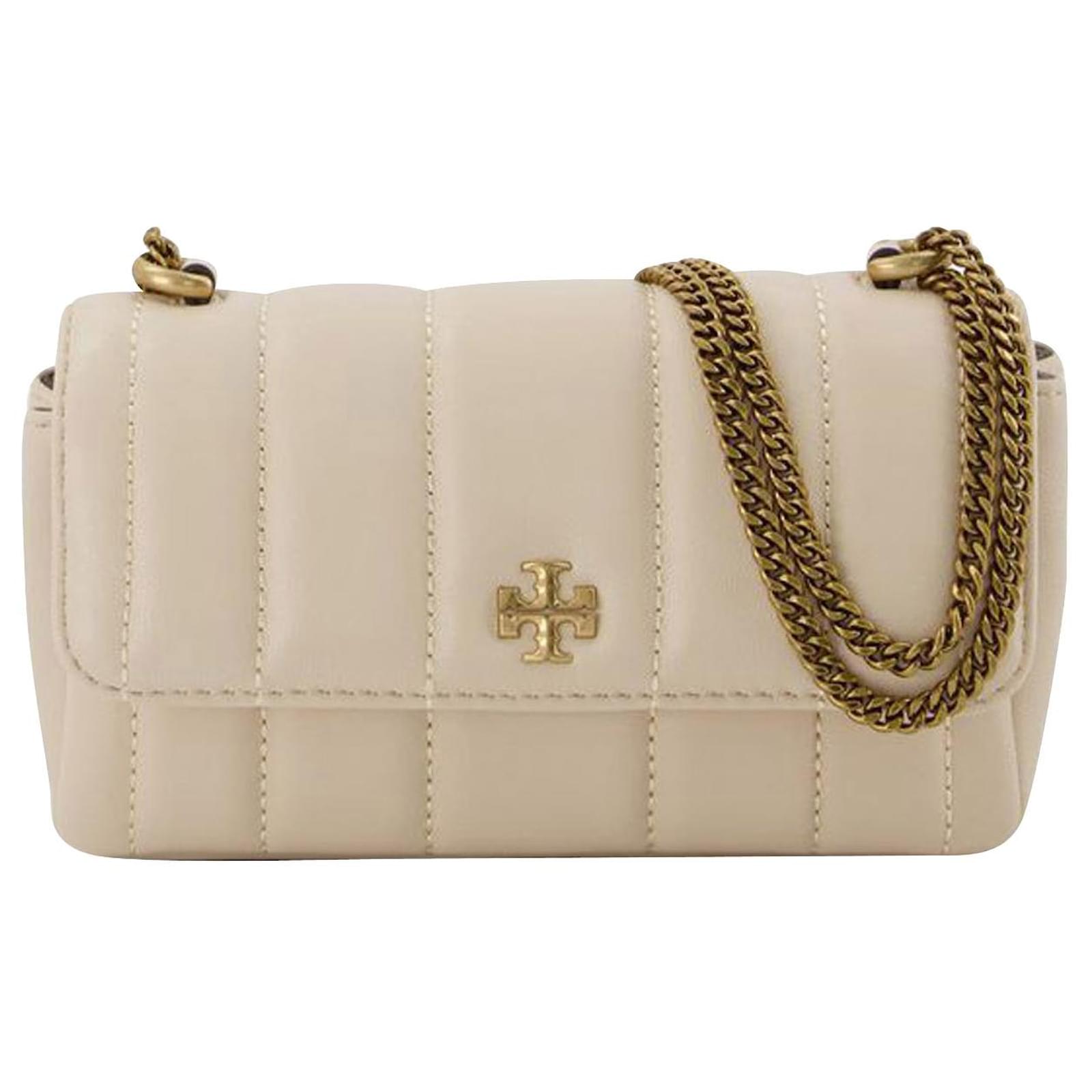 Tory Burch Kira Mini Flap Quilted Leather Shoulder Bag