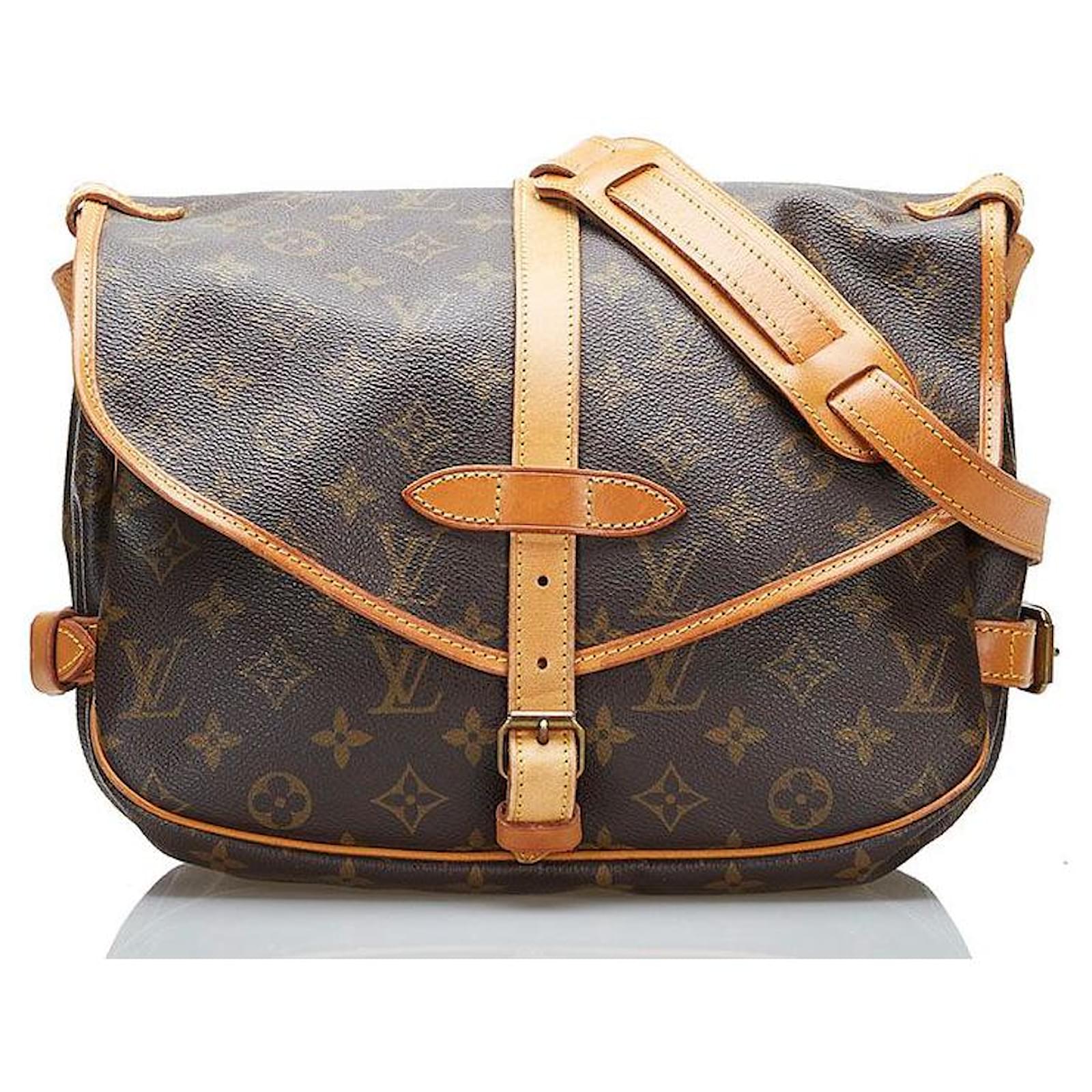 Louis Vuitton Monogram Saumur 35