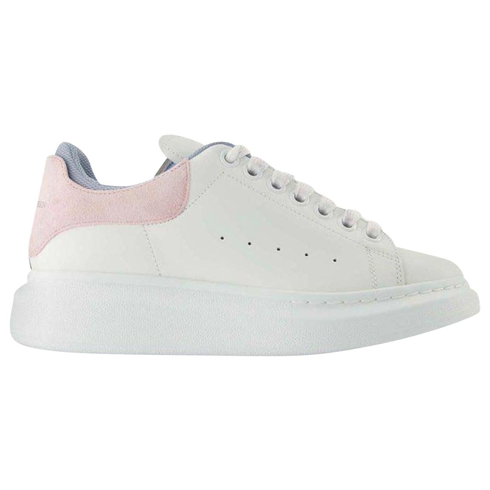 Baskets Alexander McQueen Oversized En Cuir Blanc - Taille 33.5 EU - Neuves Avec Boîte