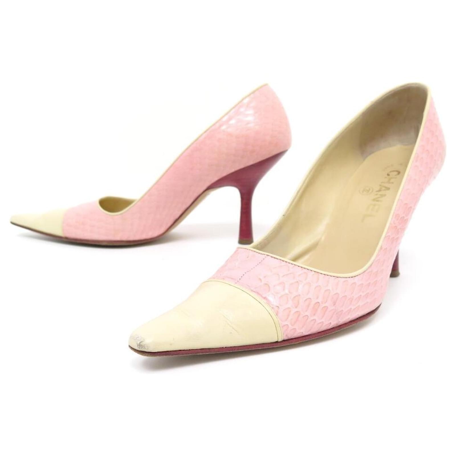 Shop Chanel Pink Heels  UP TO 56 OFF