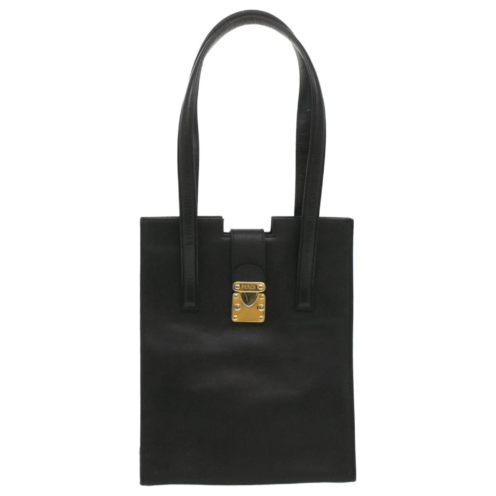 Fendi Cuir Noir ref.751683 - Joli Closet