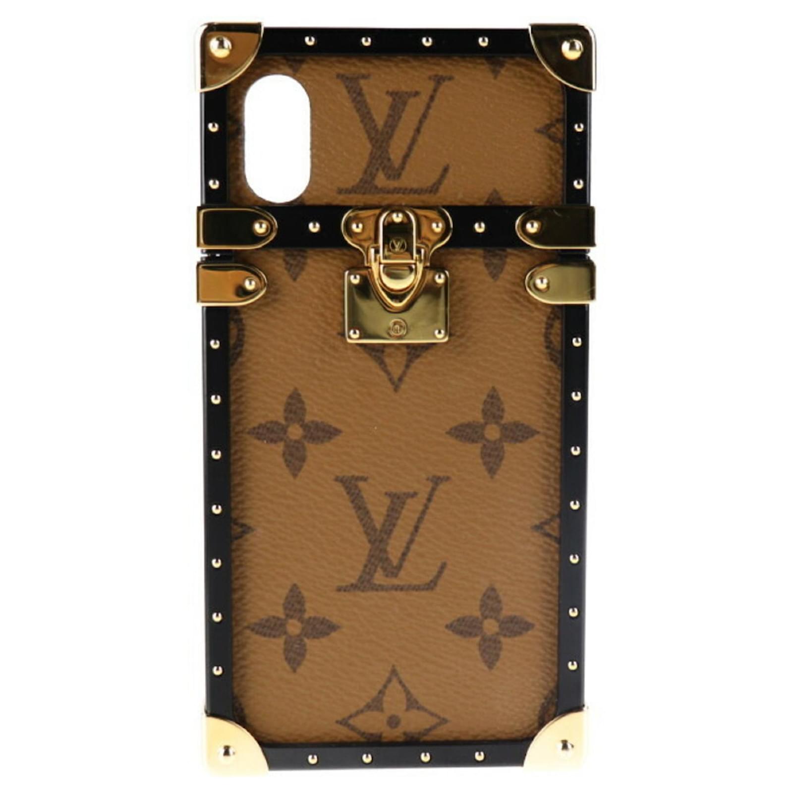 LV TRUNK LEATHER PHONE CASE