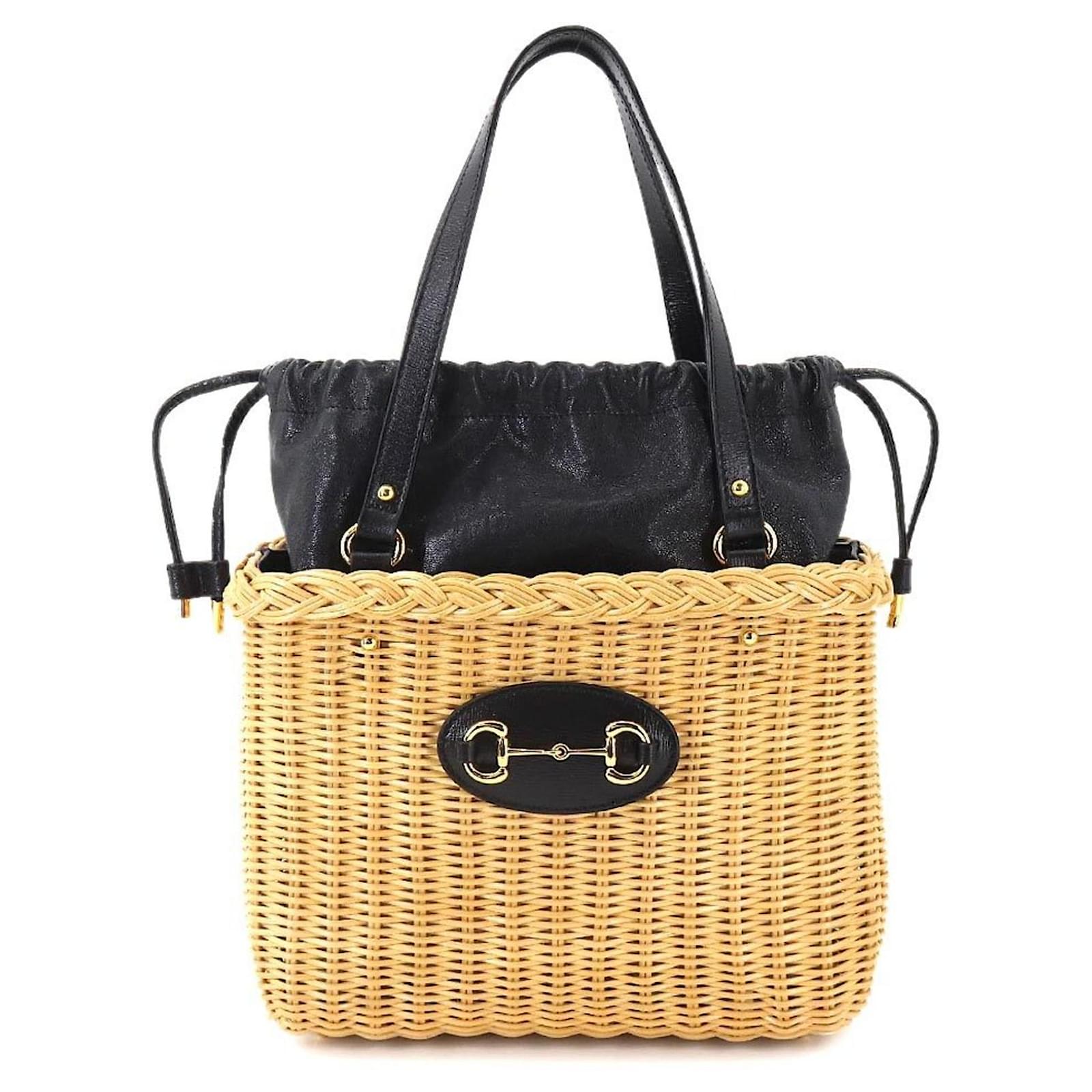 Gucci Horsebit Black Leather ref.752819 Joli Closet