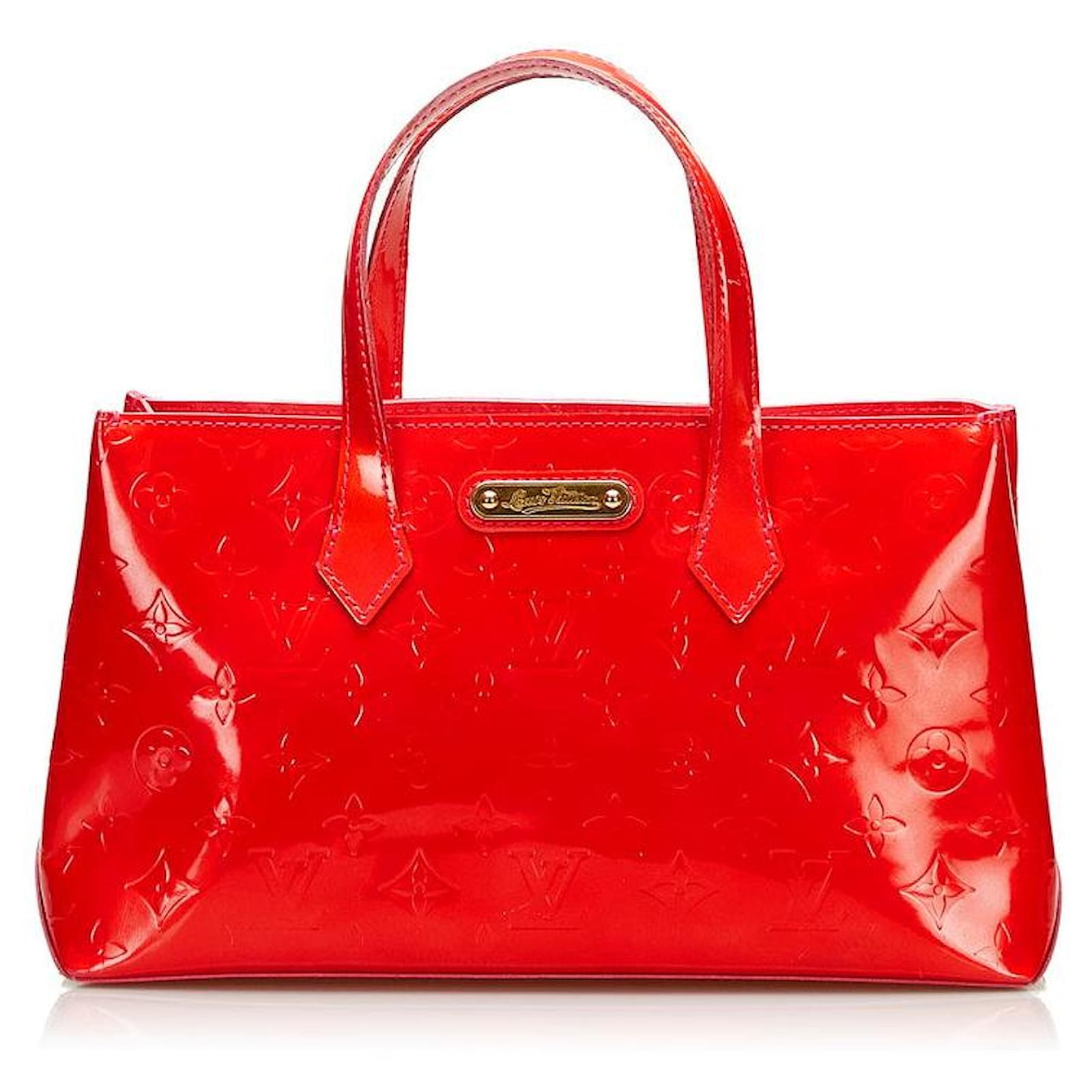 Louis Vuitton Vintage - Vernis Wilshire PM Bag - Red - Vernis