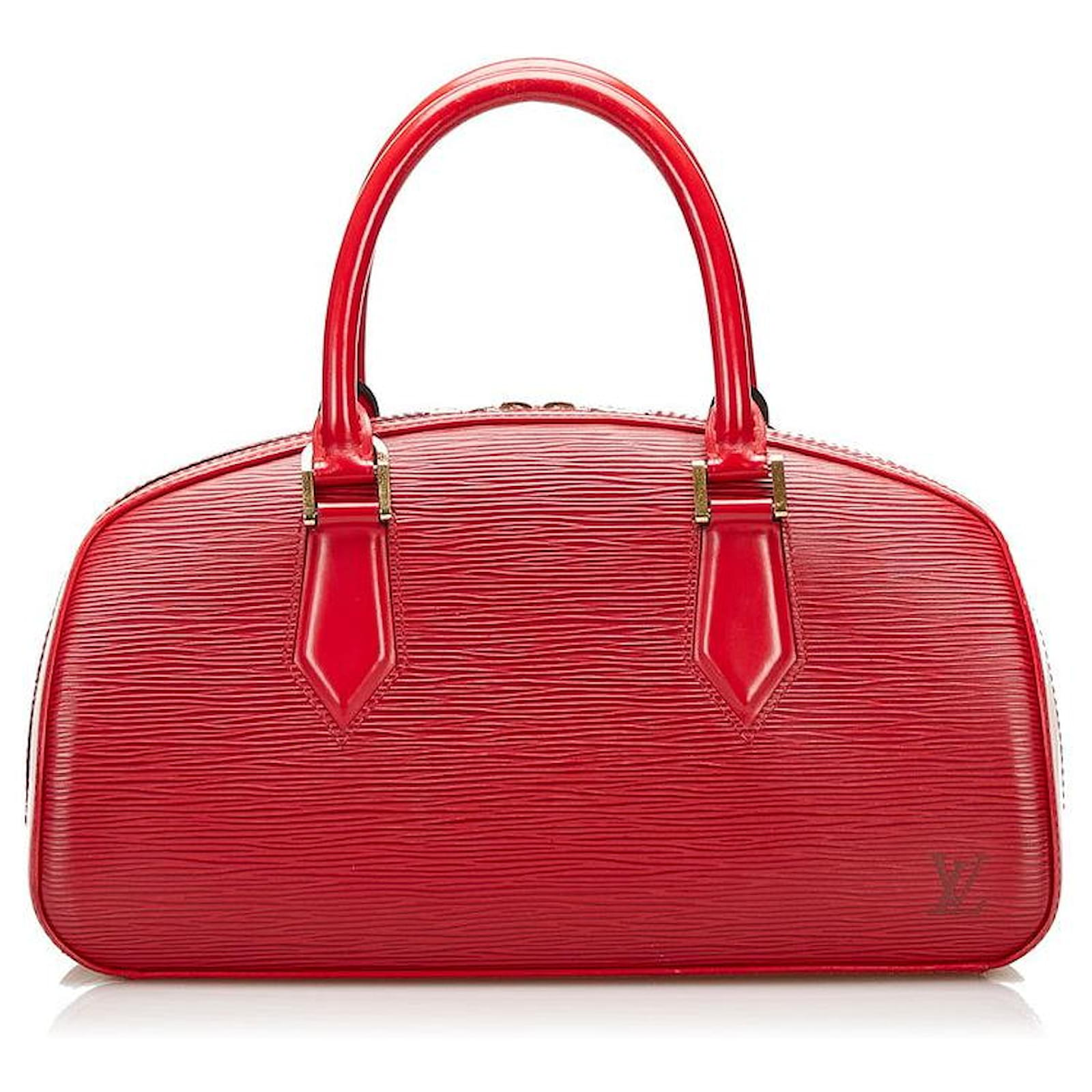 Louis Vuitton Epi Jasmine Red Pony-style calfskin ref.753602 - Joli Closet