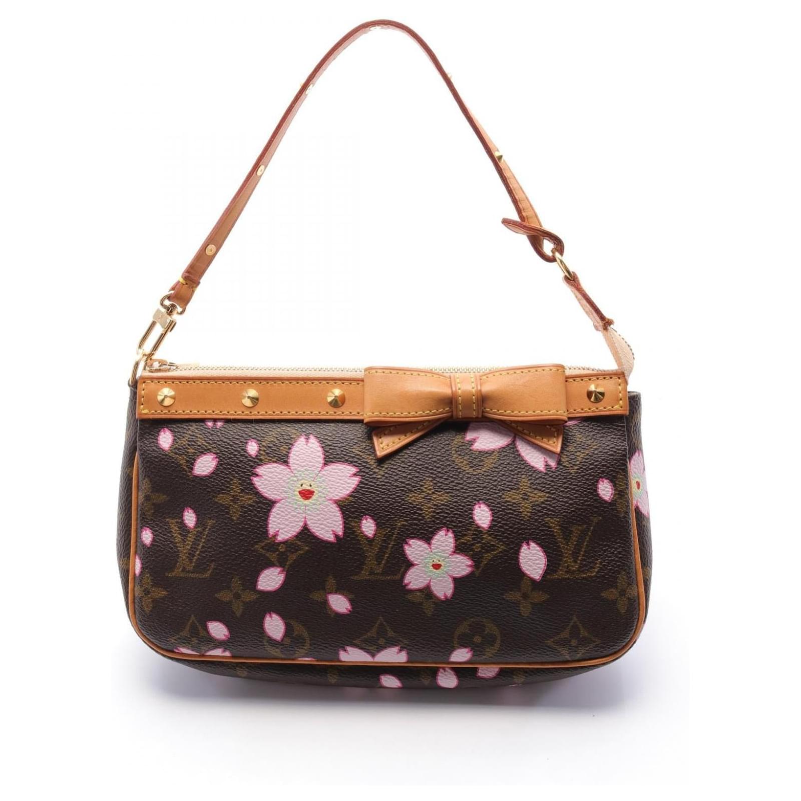 Louis Vuitton Monogram Cherry Blossom Pochette Brown ref.753610