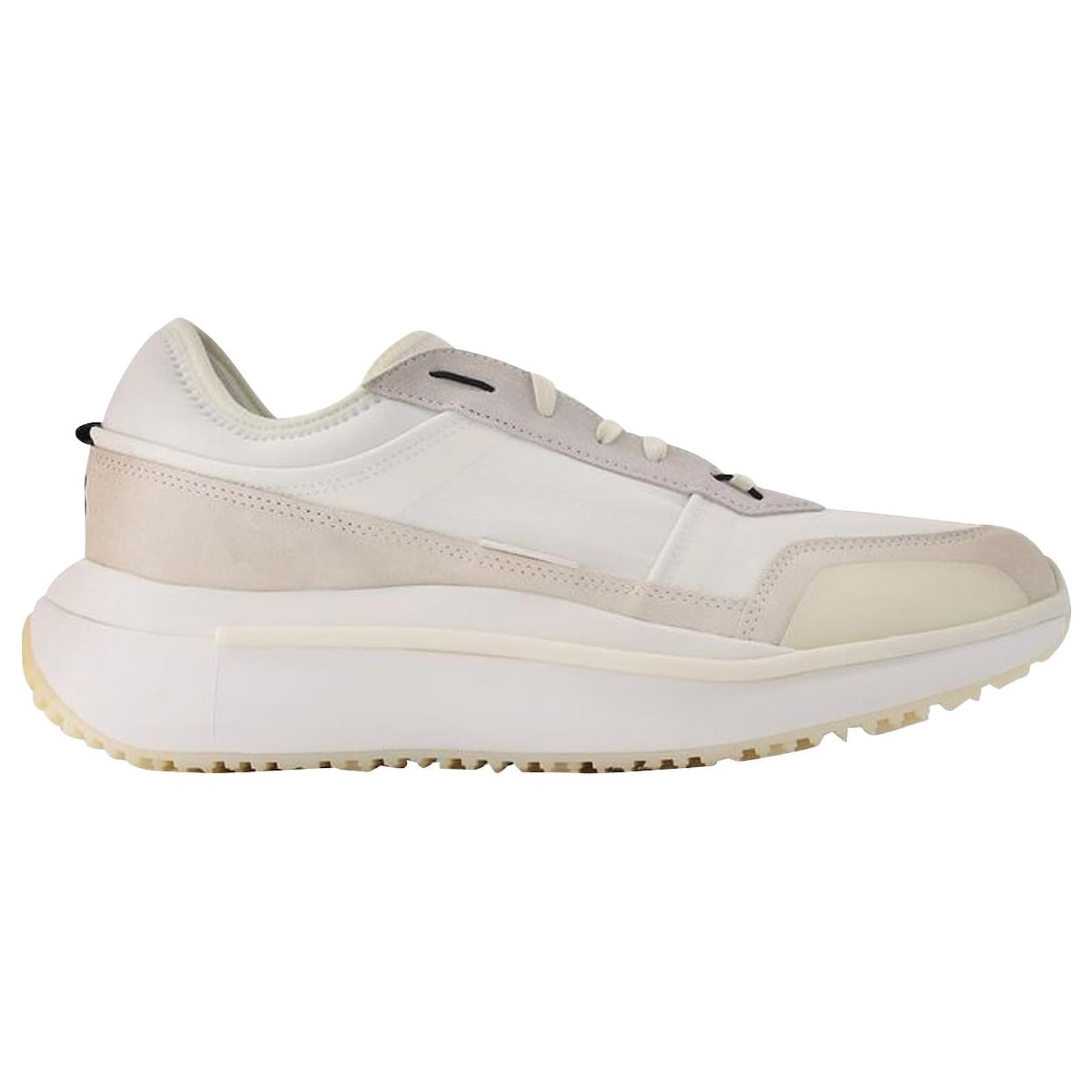 Y3 Y-3 Ajatu Run Sneakers in White ref.754015 - Joli Closet