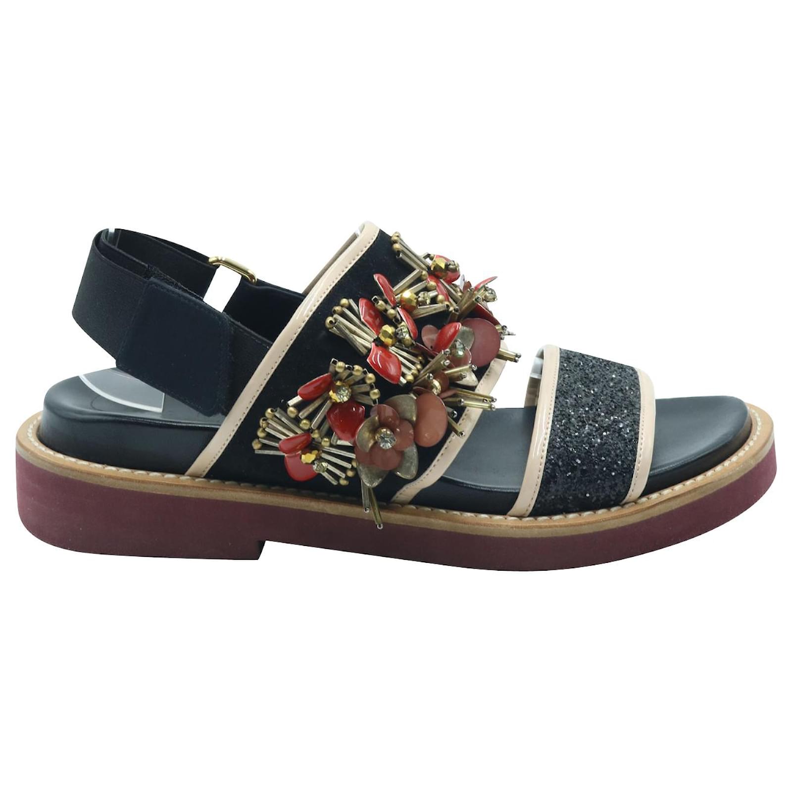 Marni best sale embellished sandals