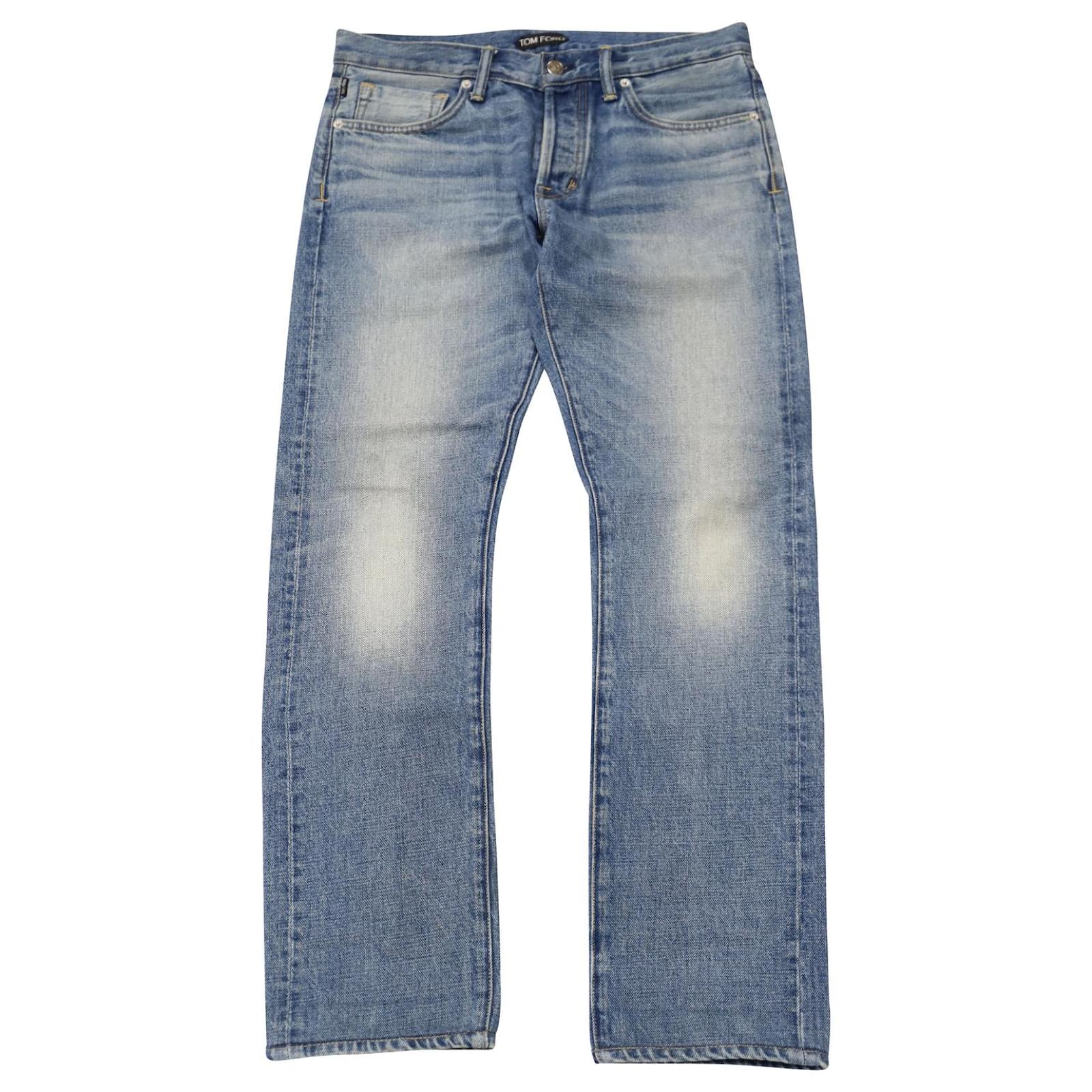 Tom Ford Men's Slim-Fit Selvedge Jeans