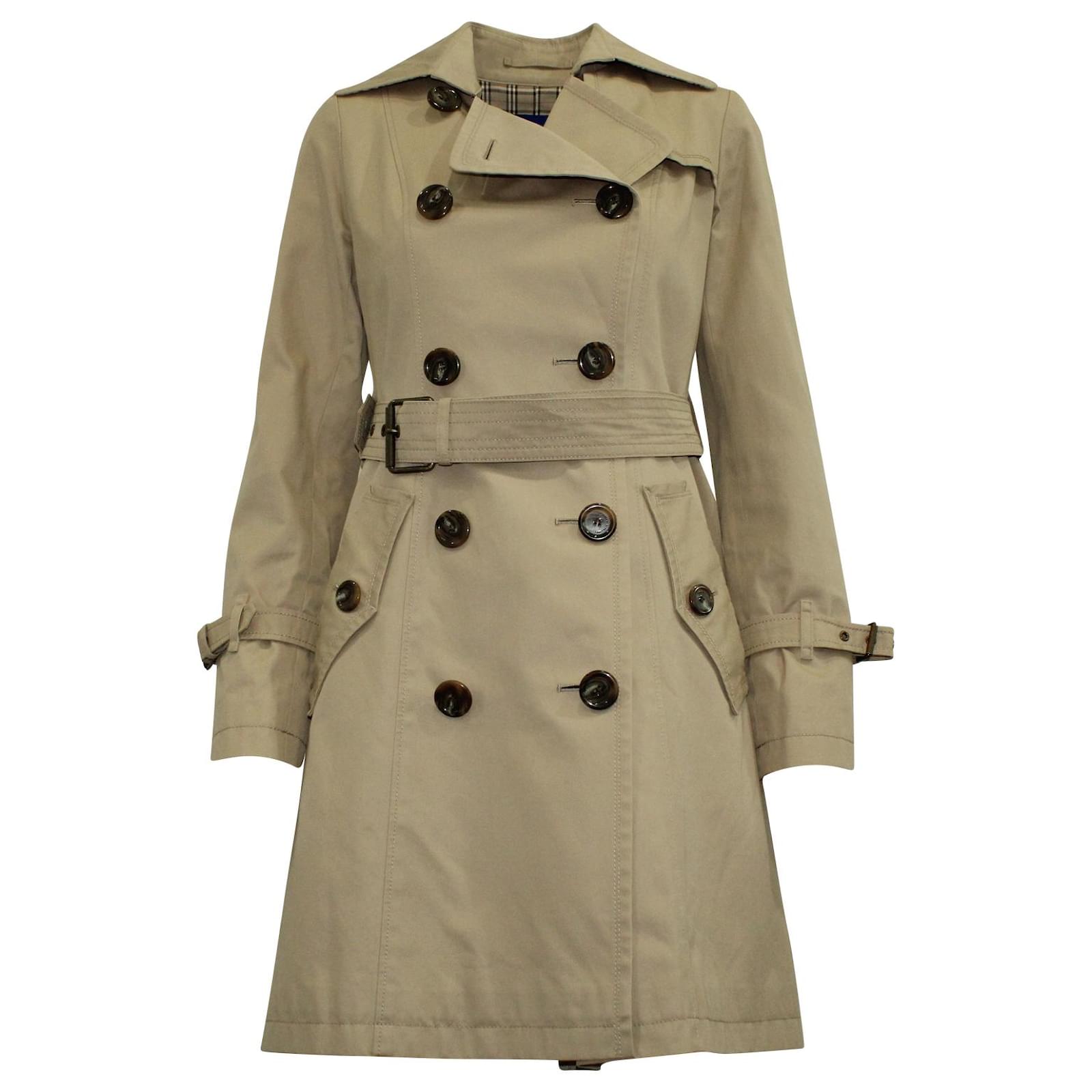 Burberry blue label trench shops coat