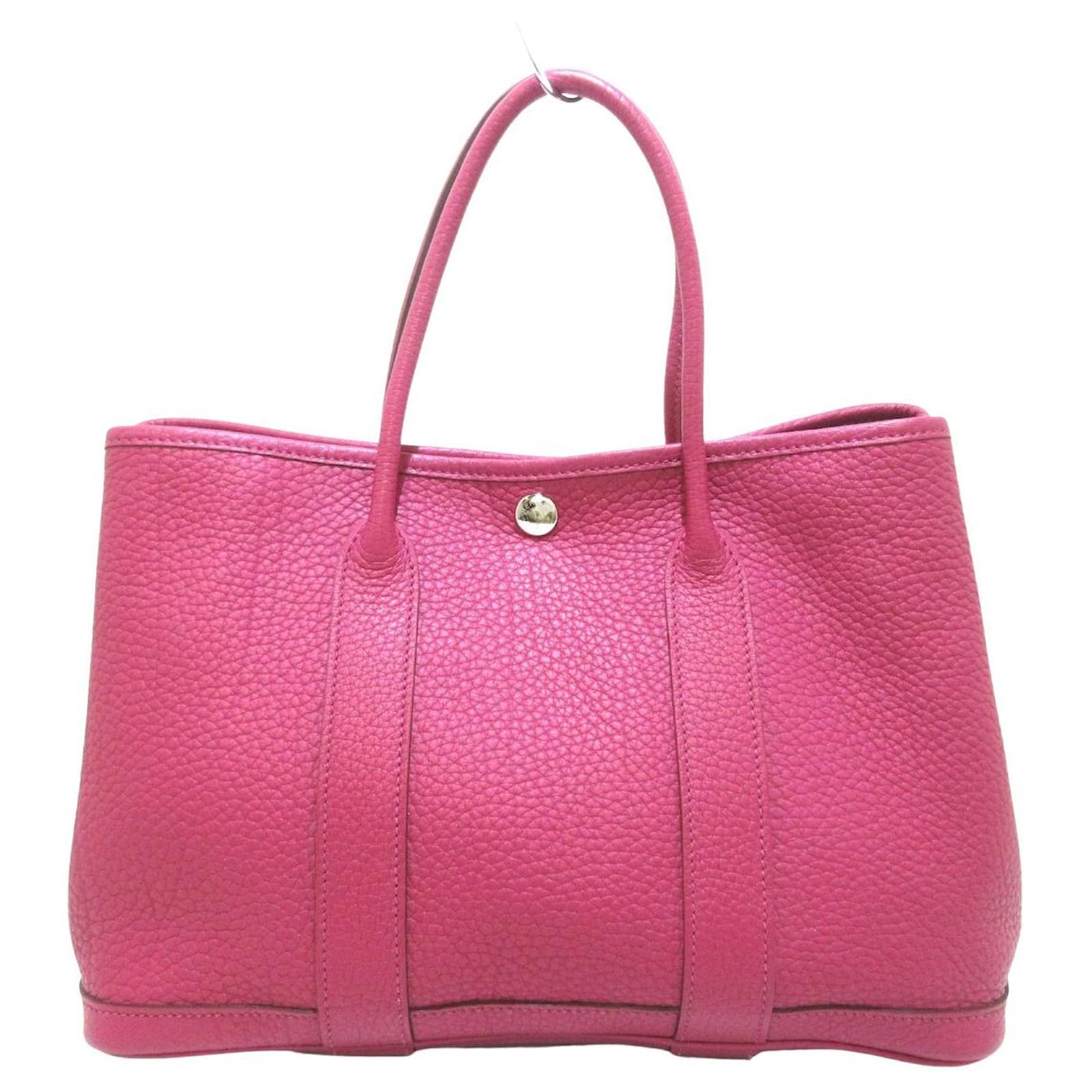 Hermès Garden Party Pink Leather ref.754594 - Joli Closet