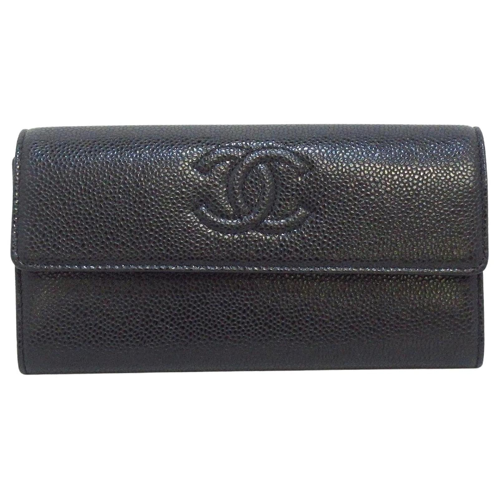 Chanel Logo CC Black Leather ref.754719 - Joli Closet