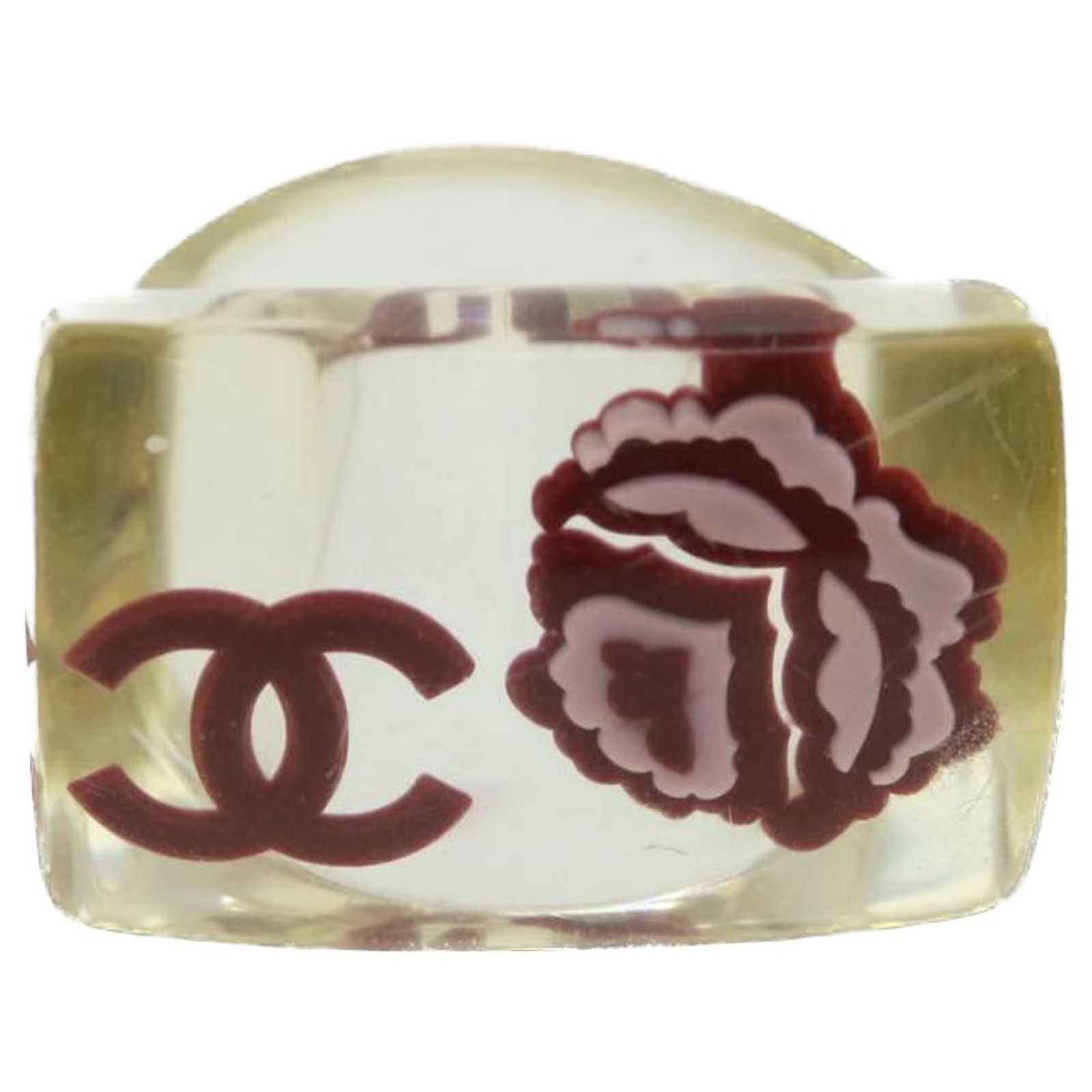 Chanel Camellia Plastic ref.755107 - Joli Closet