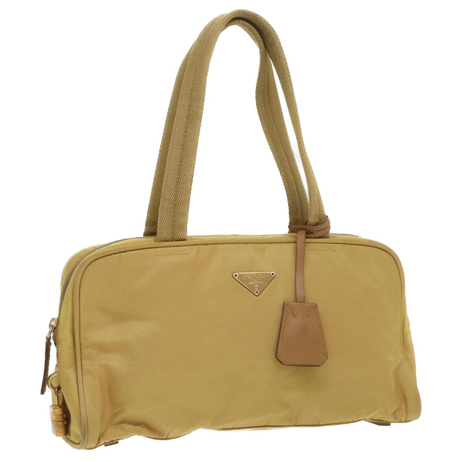 PRADA Shoulder Bag Nylon Brown Auth ar8387 ref.755260 Joli Closet