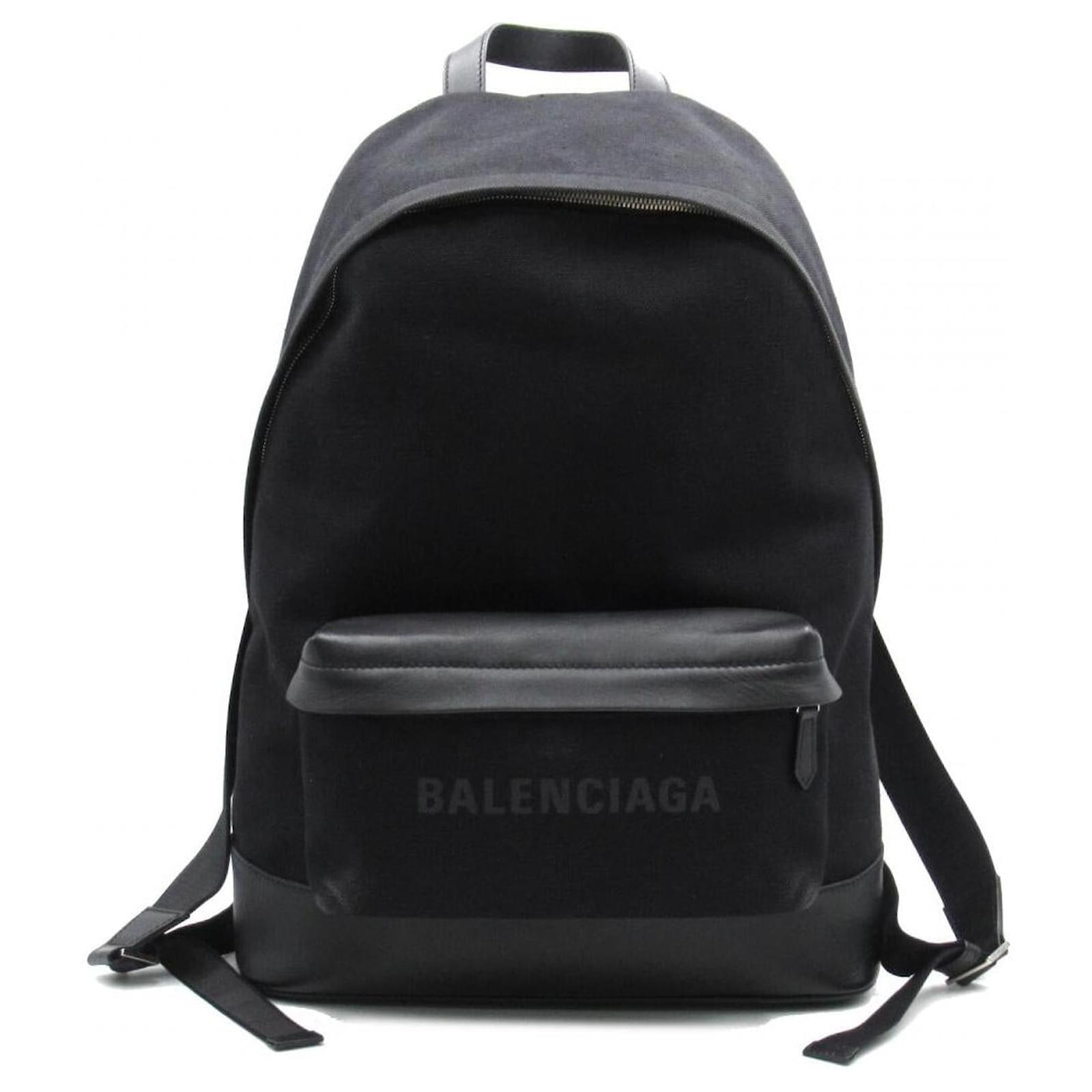 balenciaga canvas backpack