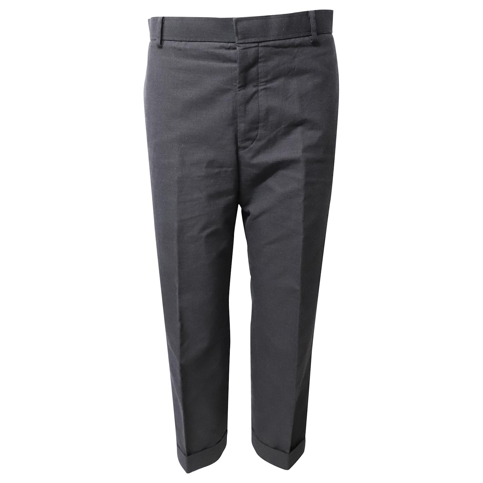 Thom Browne 4 Bar Plain Weave Trousers  Clothing from Circle Fashion UK