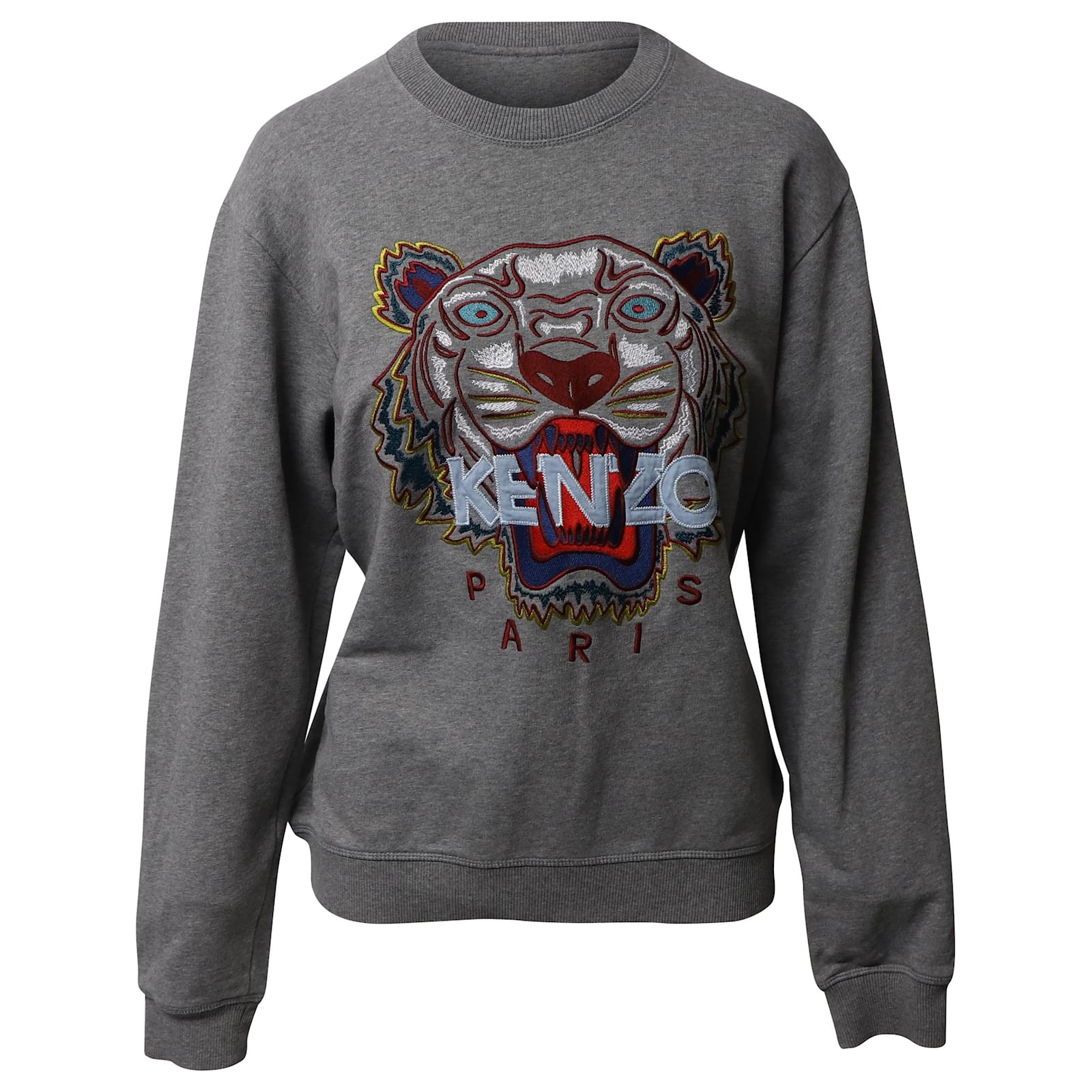 Kenzo Sweatshirt in Grey Cotton ref.755615 - Joli Closet