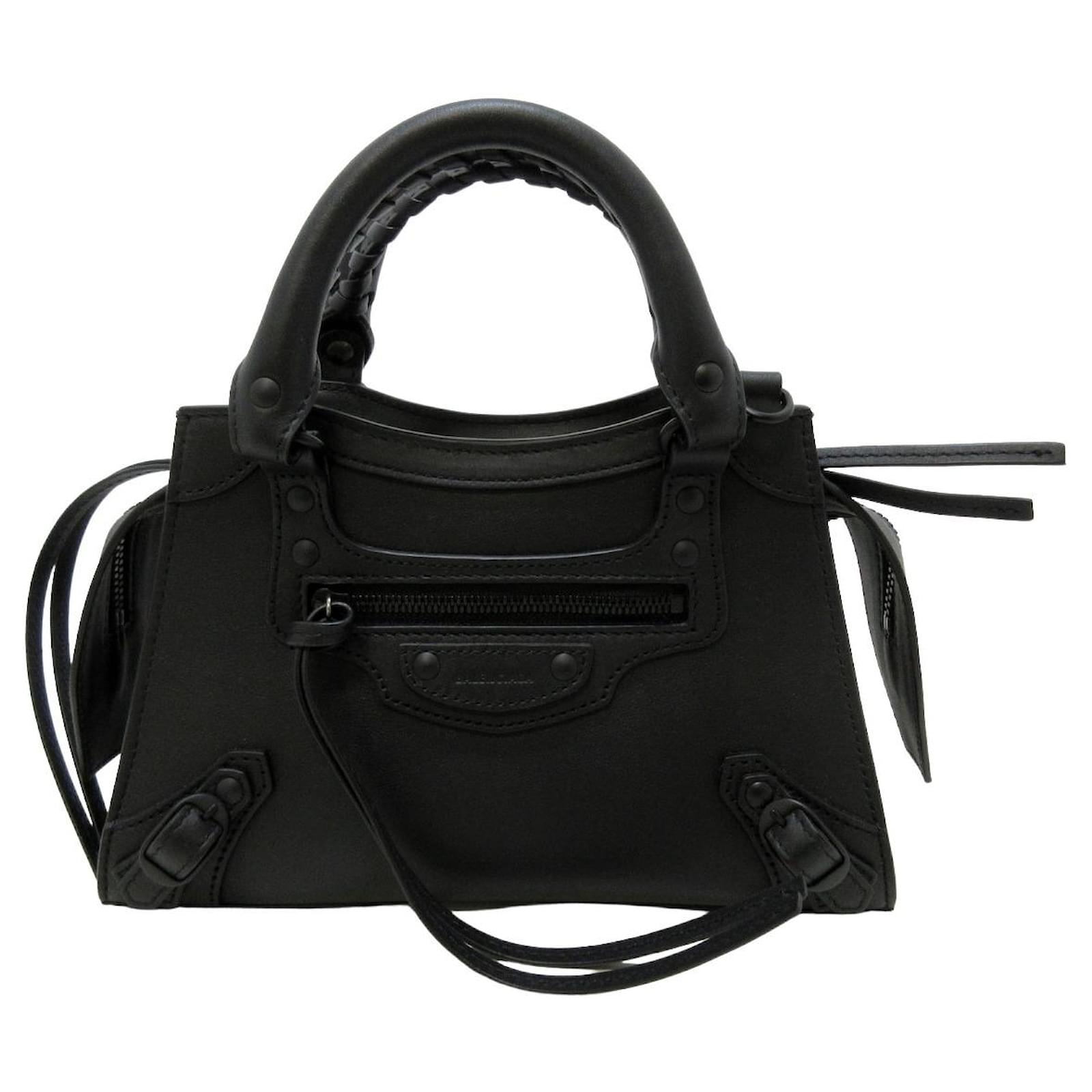 Balenciaga Neo classic Black Leather ref.756596 - Joli Closet