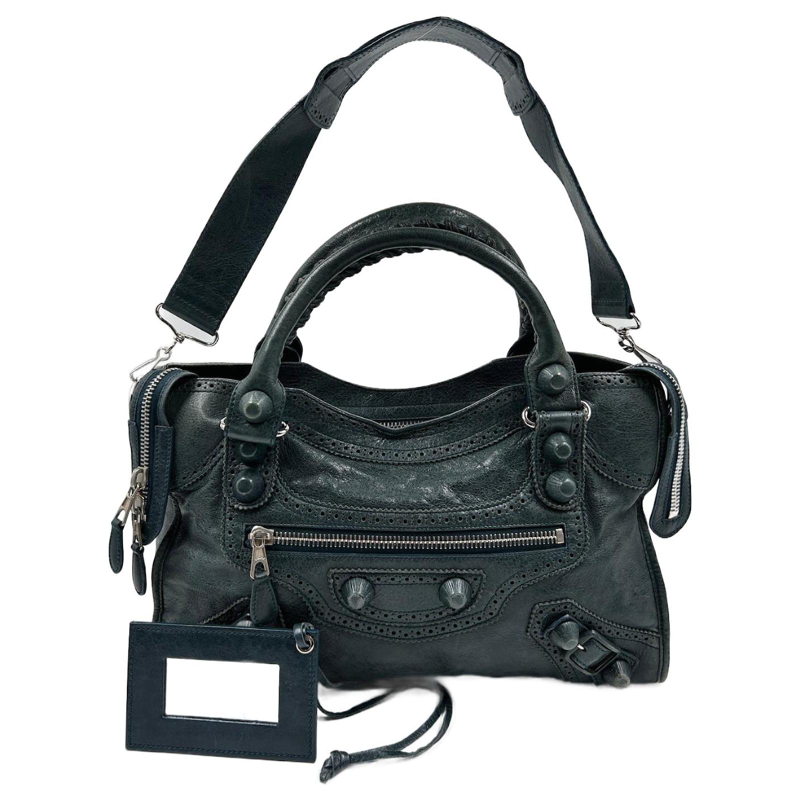 balenciaga mini city lambskin