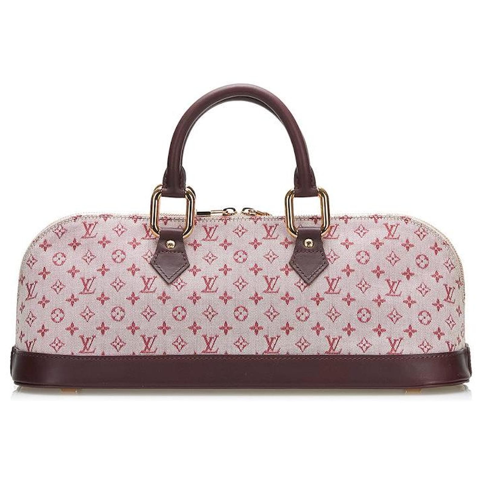 Louis Vuitton Monogram Mini Lin Alma Long Handbag, Louis Vuitton Handbags